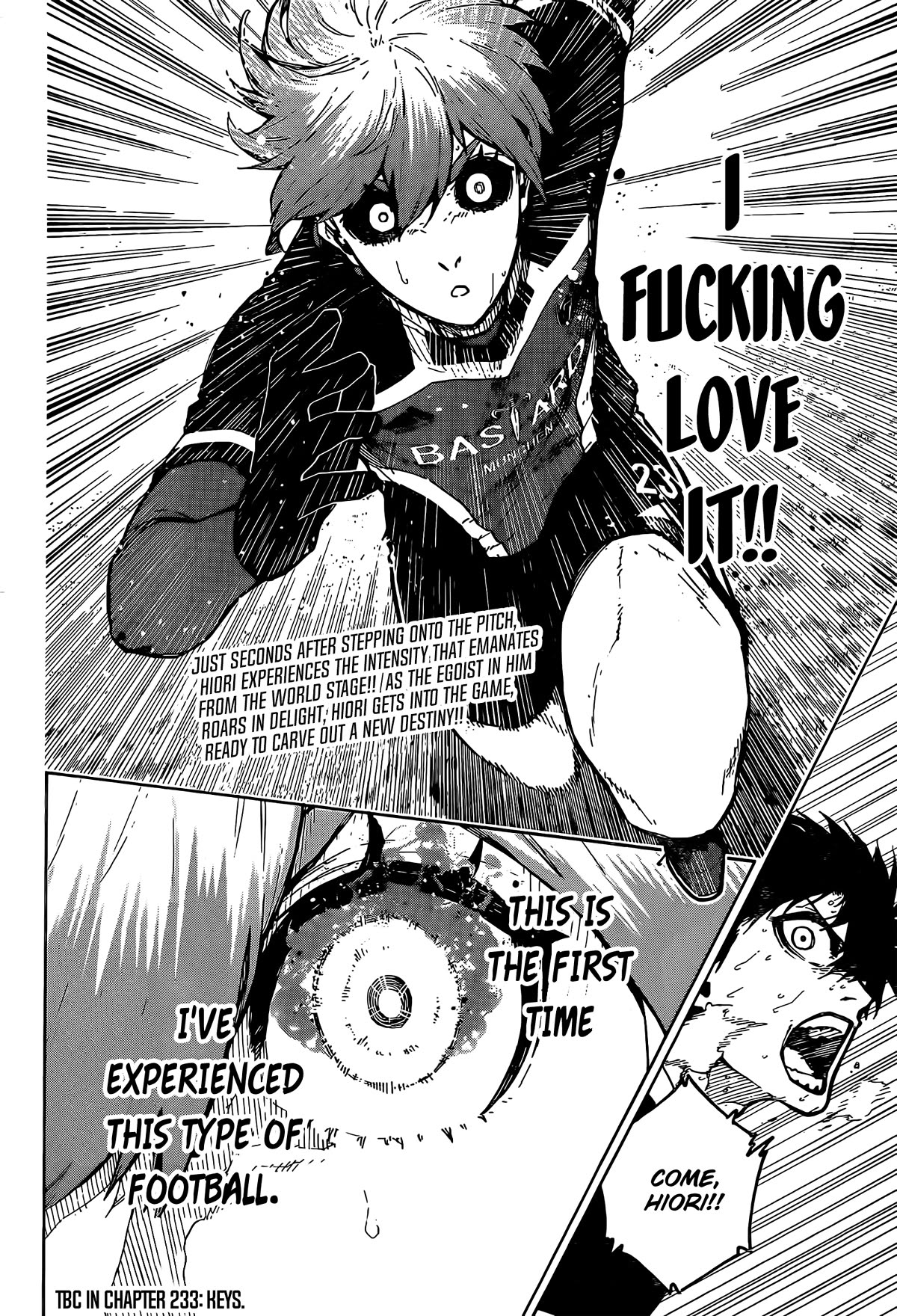 Blue Lock Chapter 232 page 22 - Chapter 232: High Evolution