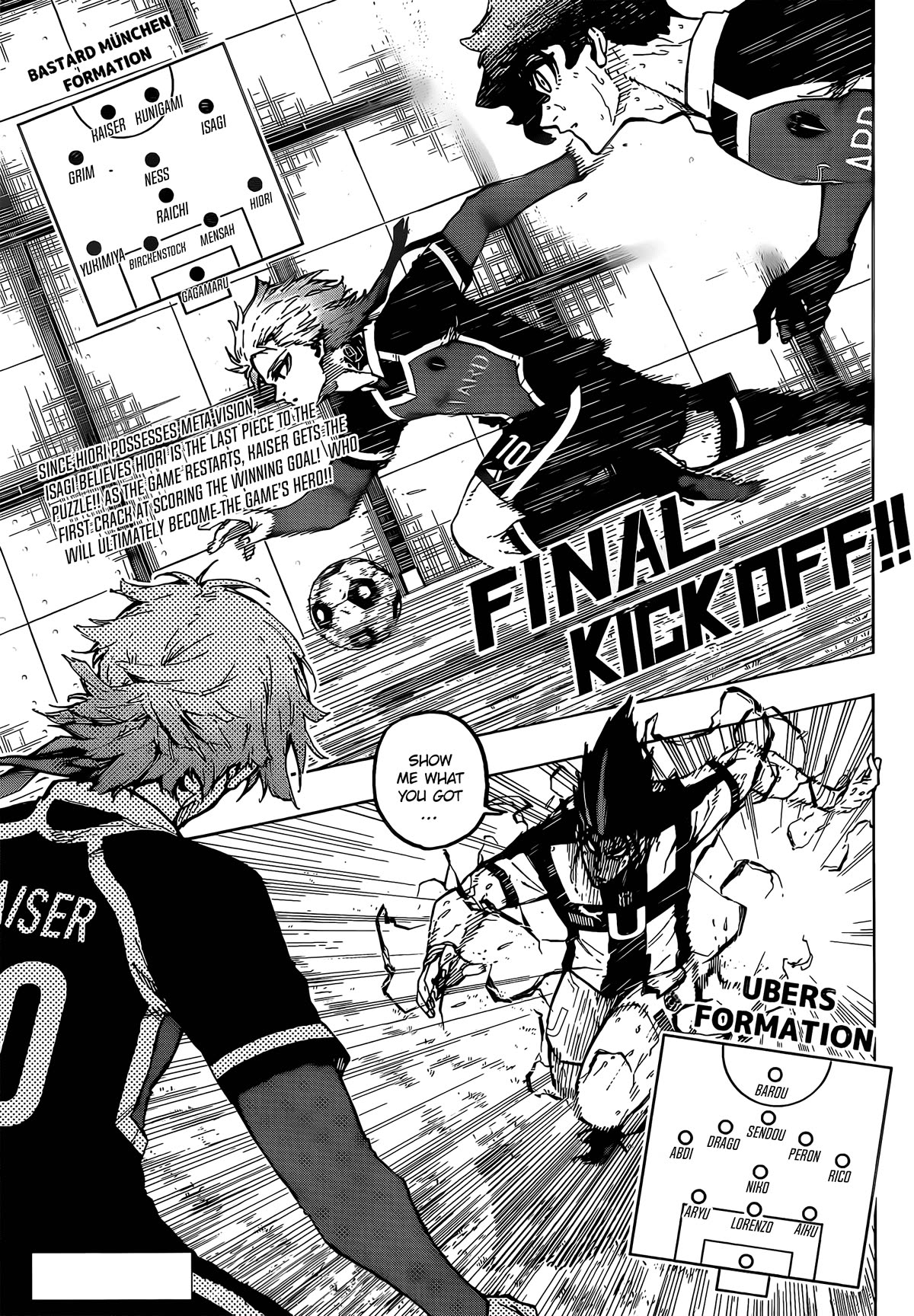 Blue Lock Chapter 232 page 3 - Chapter 232: High Evolution