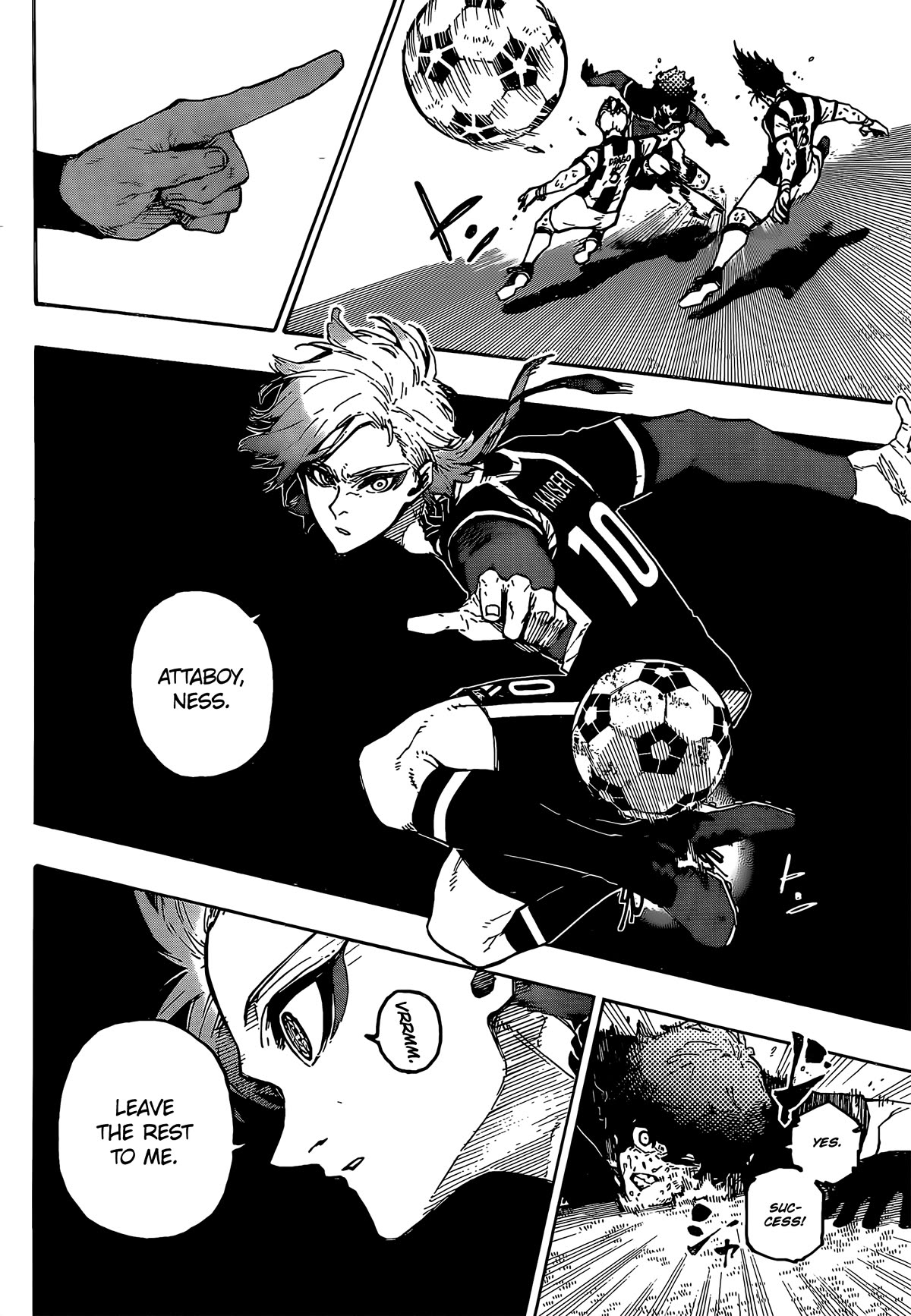 Blue Lock Chapter 232 page 6 - Chapter 232: High Evolution