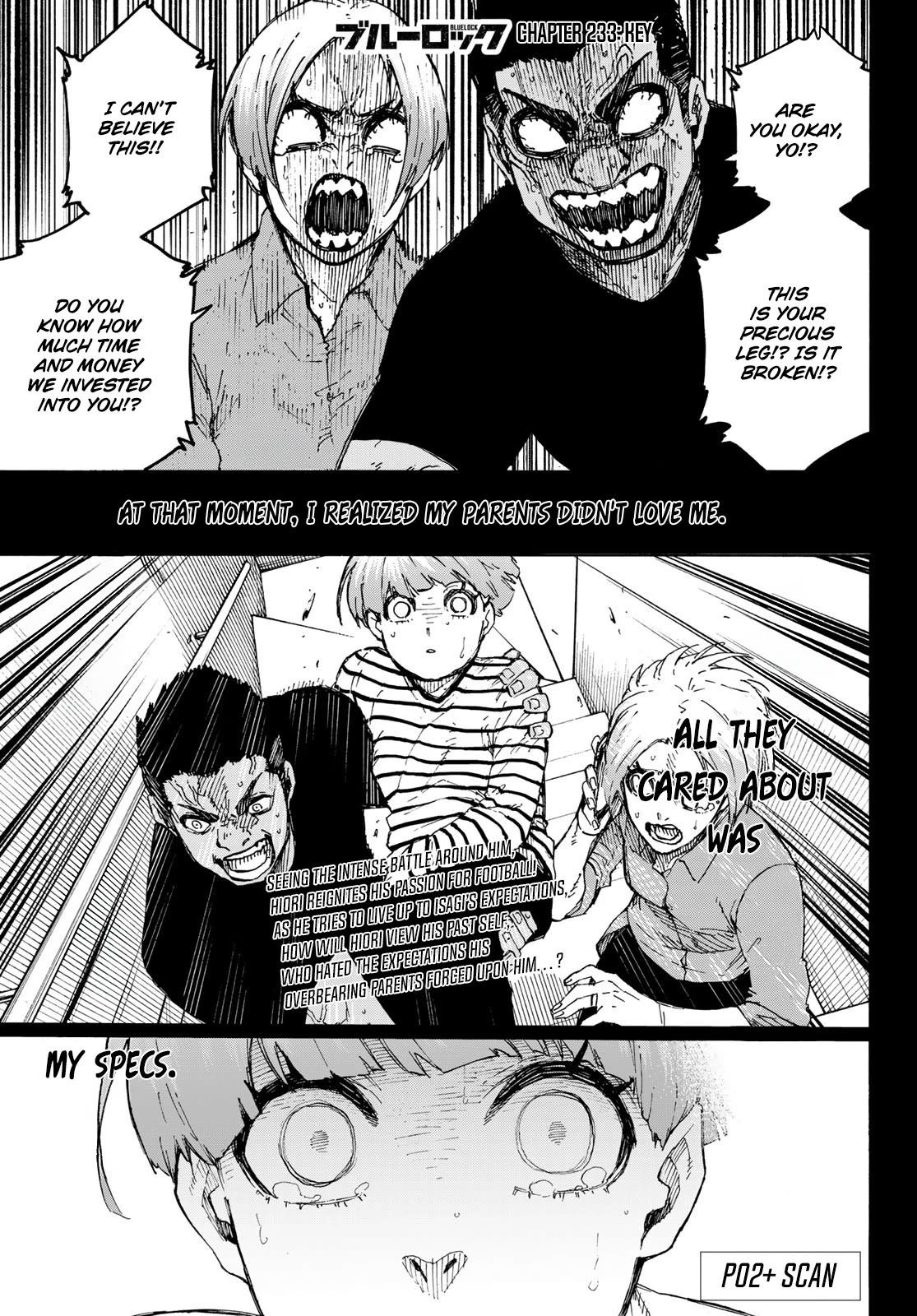 Blue Lock Chapter 233 page 1 - Chapter 233: Key