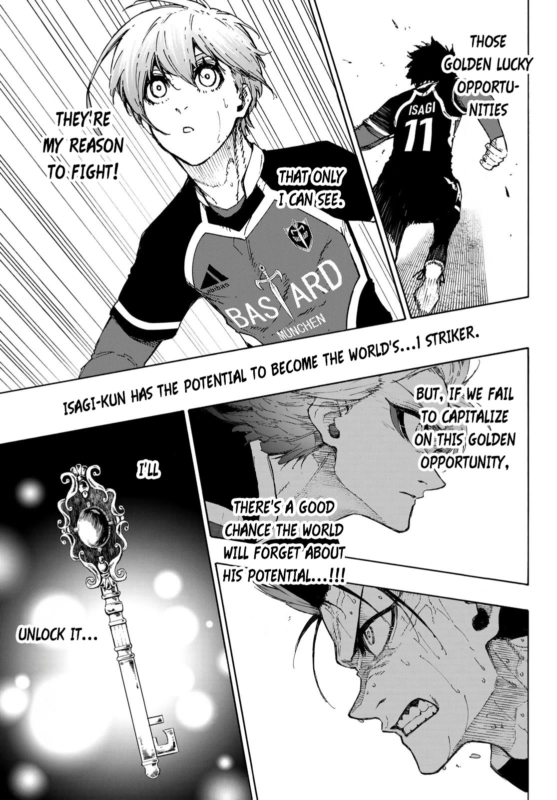 Blue Lock Chapter 233 page 14 - Chapter 233: Key