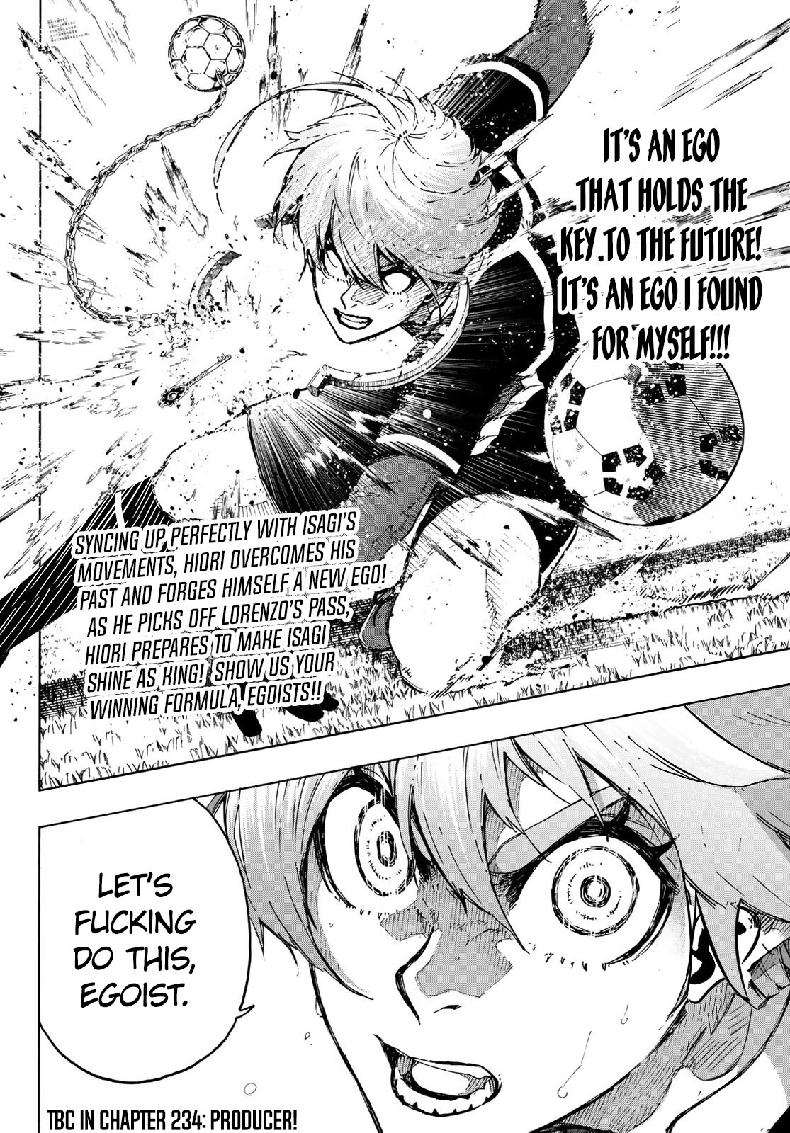 Blue Lock Chapter 233 page 19 - Chapter 233: Key