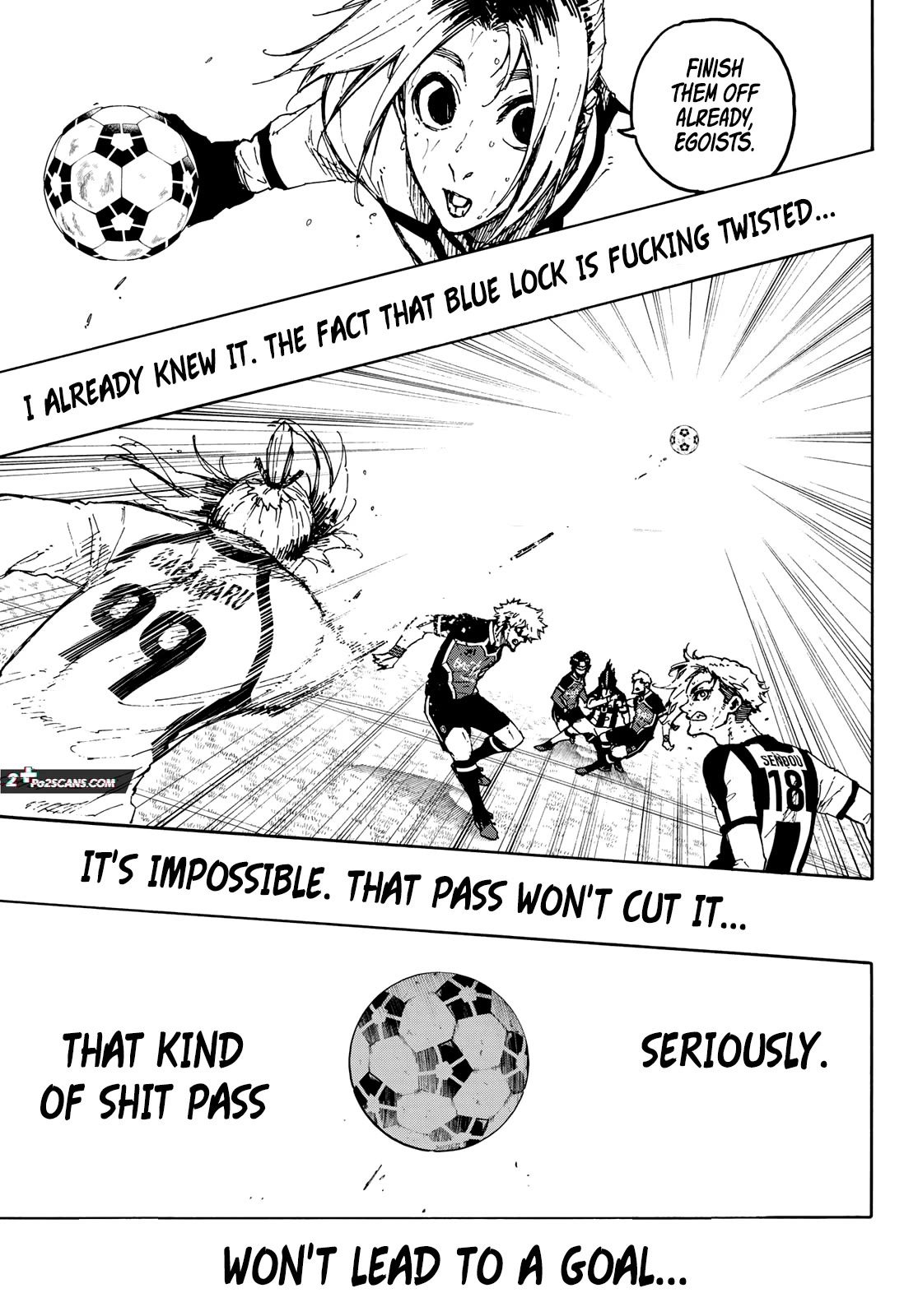 Blue Lock Chapter 236 page 18 - Chapter 236: Sayonara