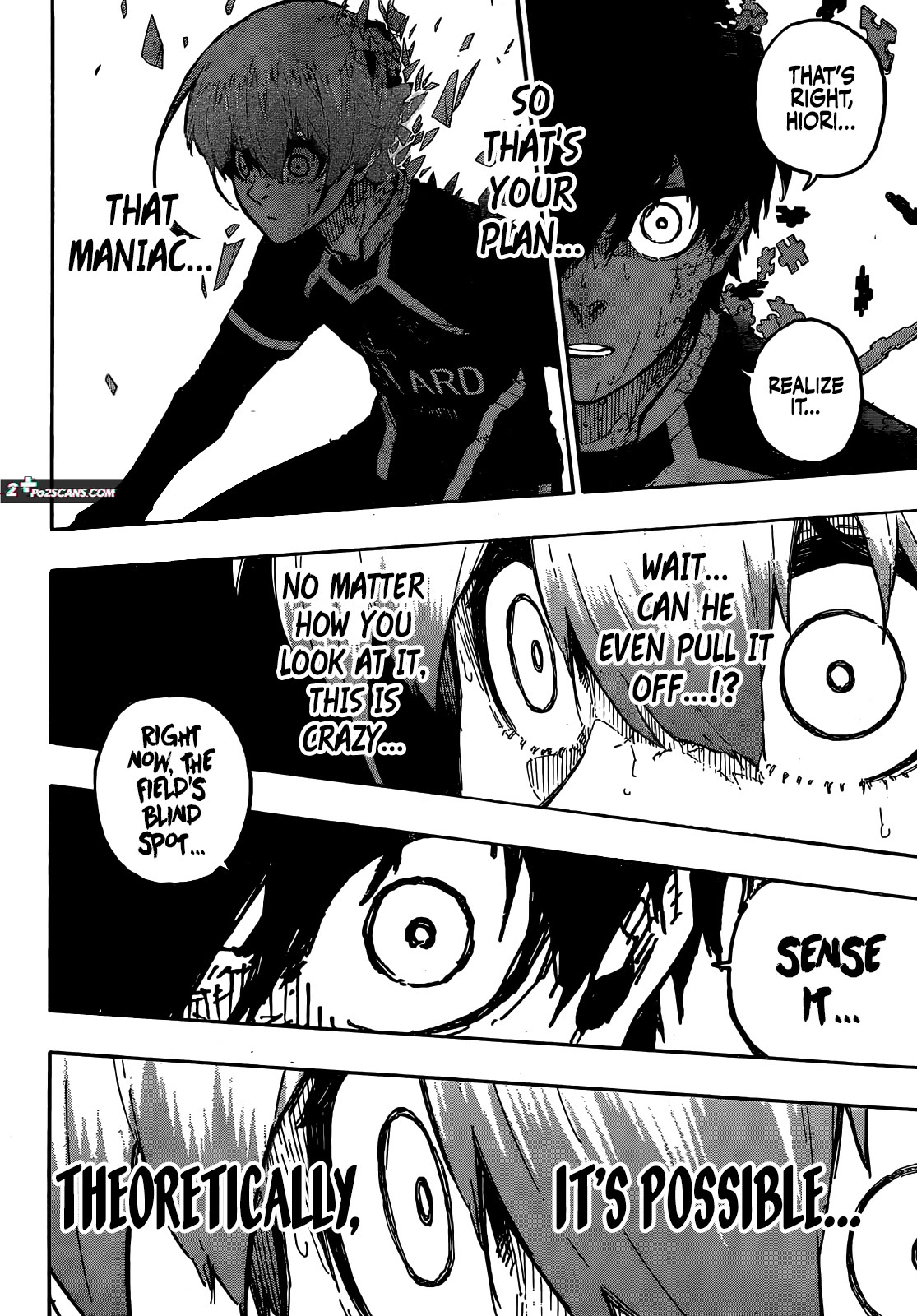 Blue Lock Chapter 237 page 16 - Chapter 237: The Center of the World
