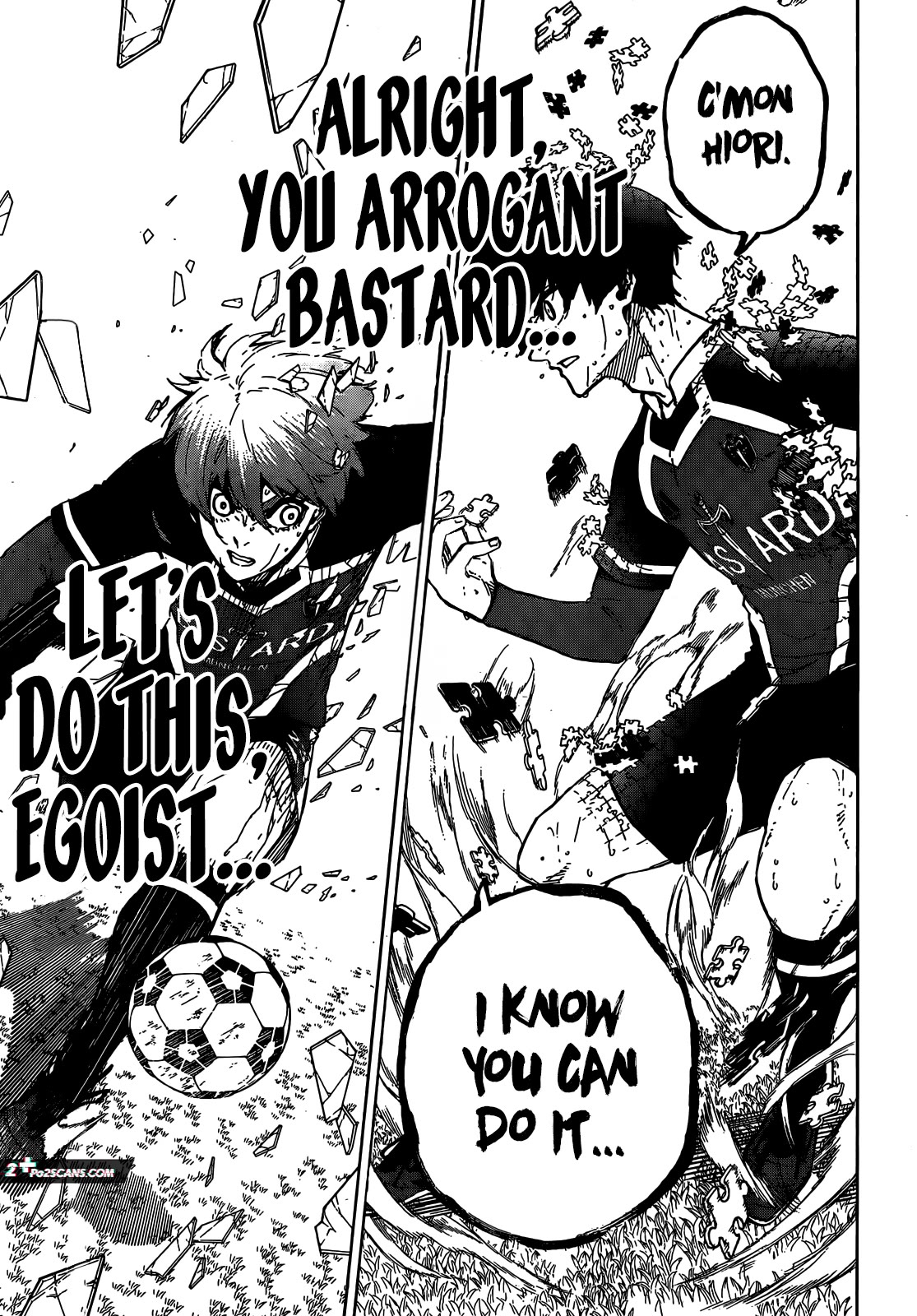 Blue Lock Chapter 237 page 17 - Chapter 237: The Center of the World