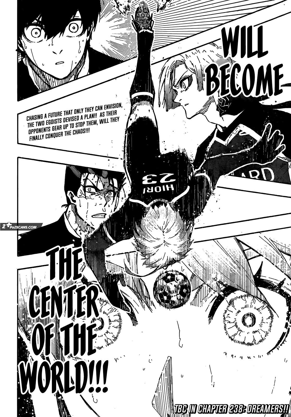 Blue Lock Chapter 237 page 19 - Chapter 237: The Center of the World