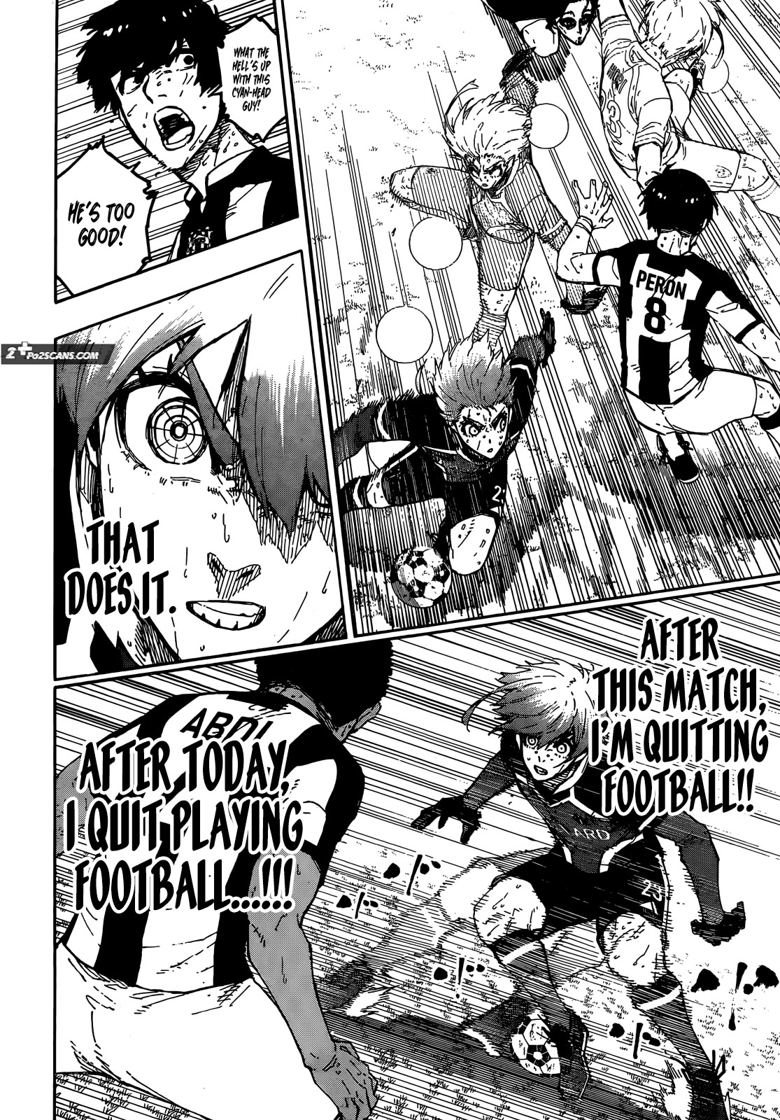 Blue Lock Chapter 237 page 6 - Chapter 237: The Center of the World