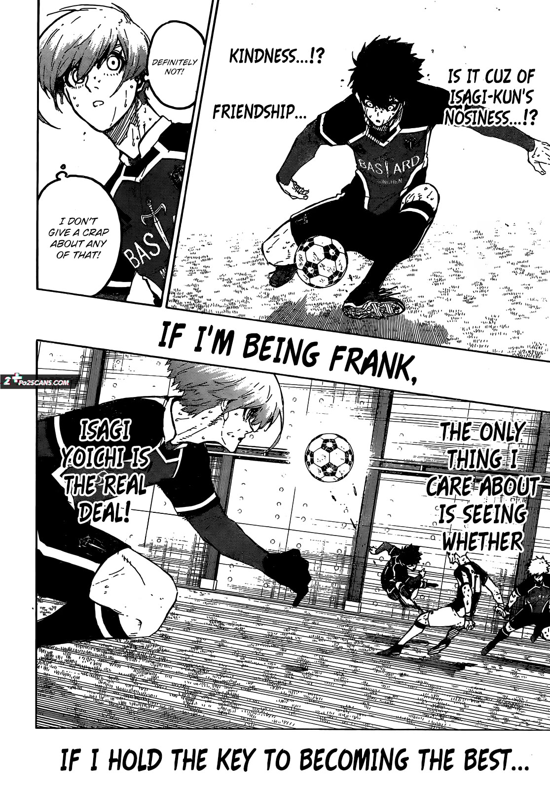 Blue Lock Chapter 237 page 8 - Chapter 237: The Center of the World