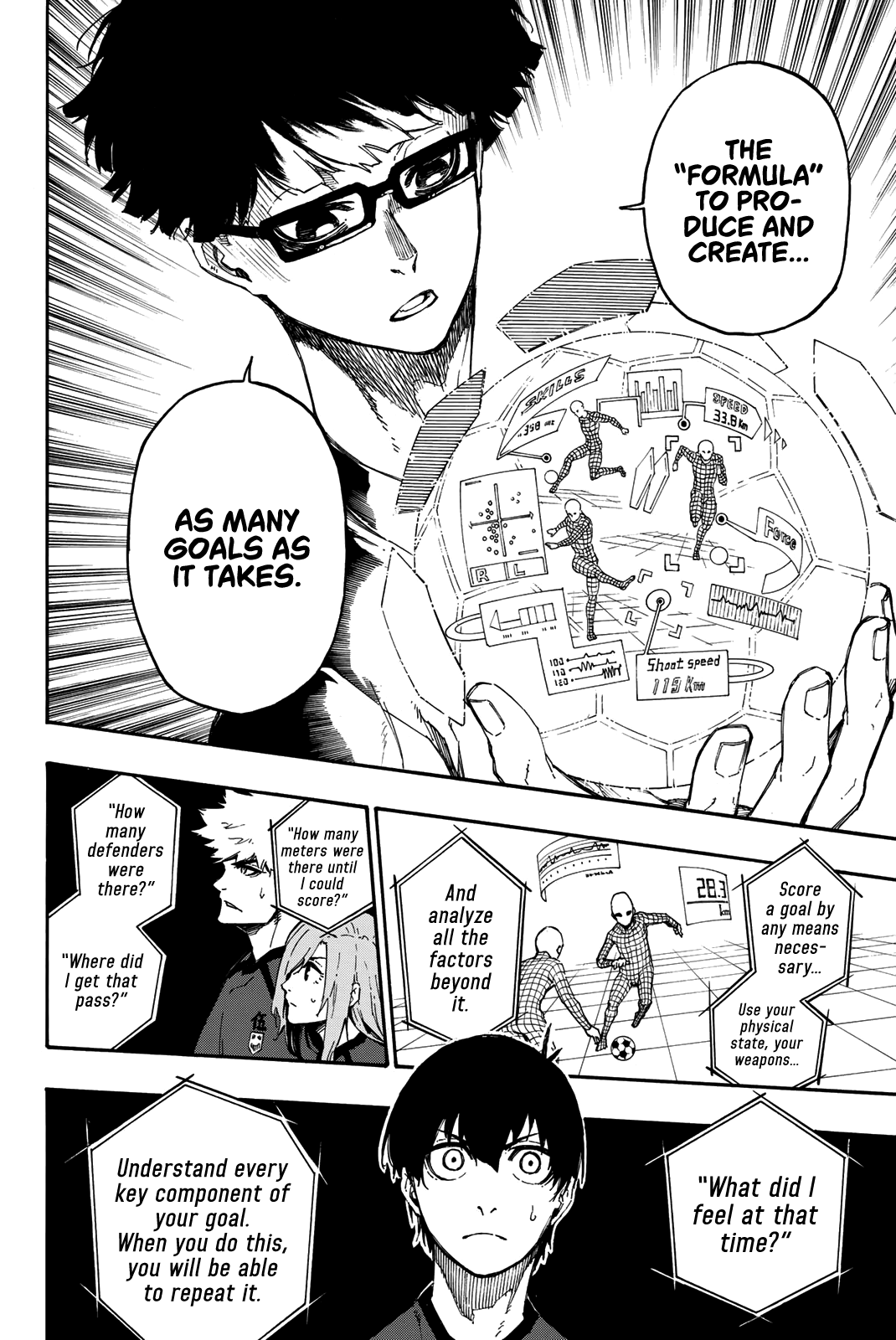 Blue Lock Chapter 24 page 13 - Chapter 24: The Formula of a Goal