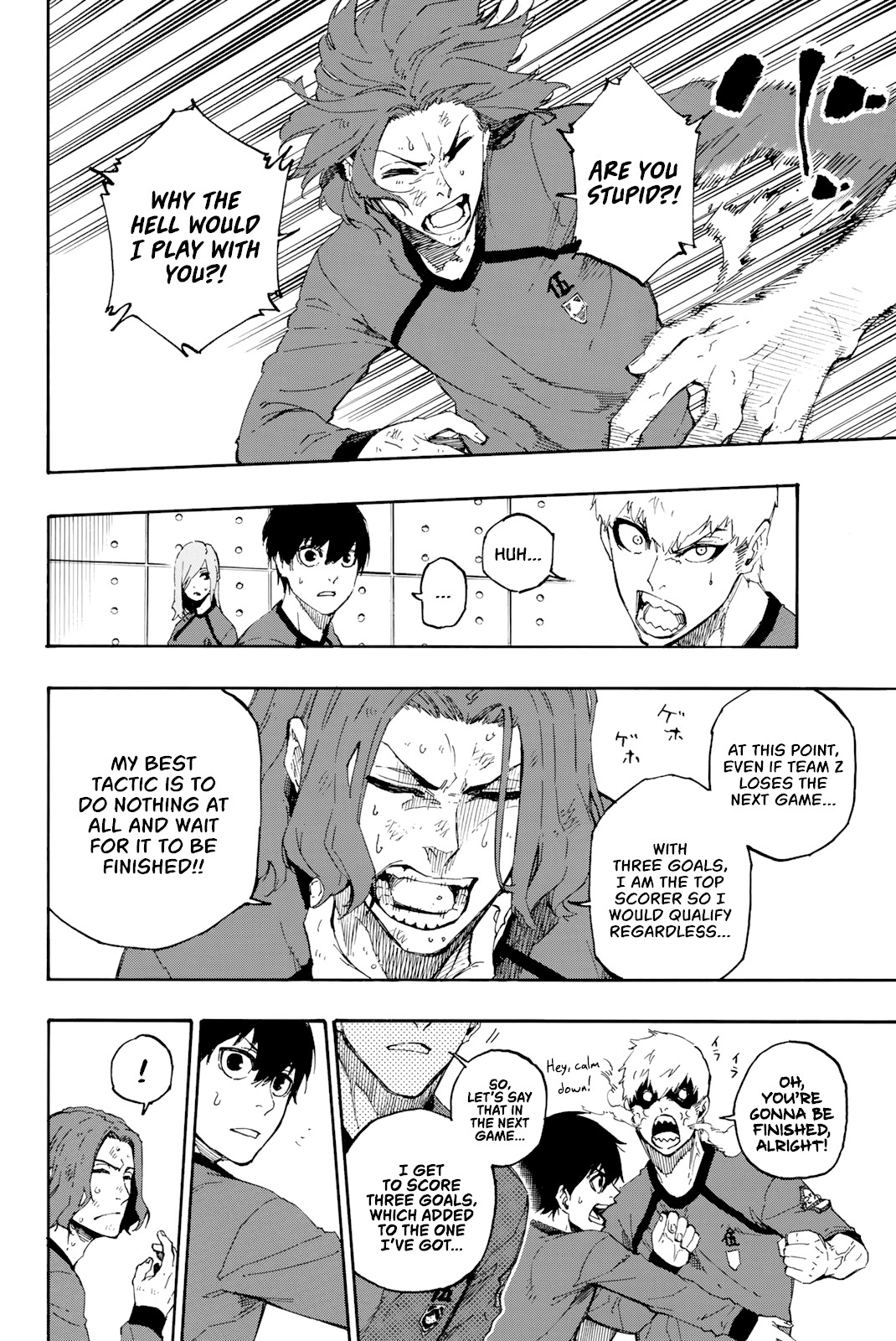 Blue Lock Chapter 24 page 5 - Chapter 24: The Formula of a Goal