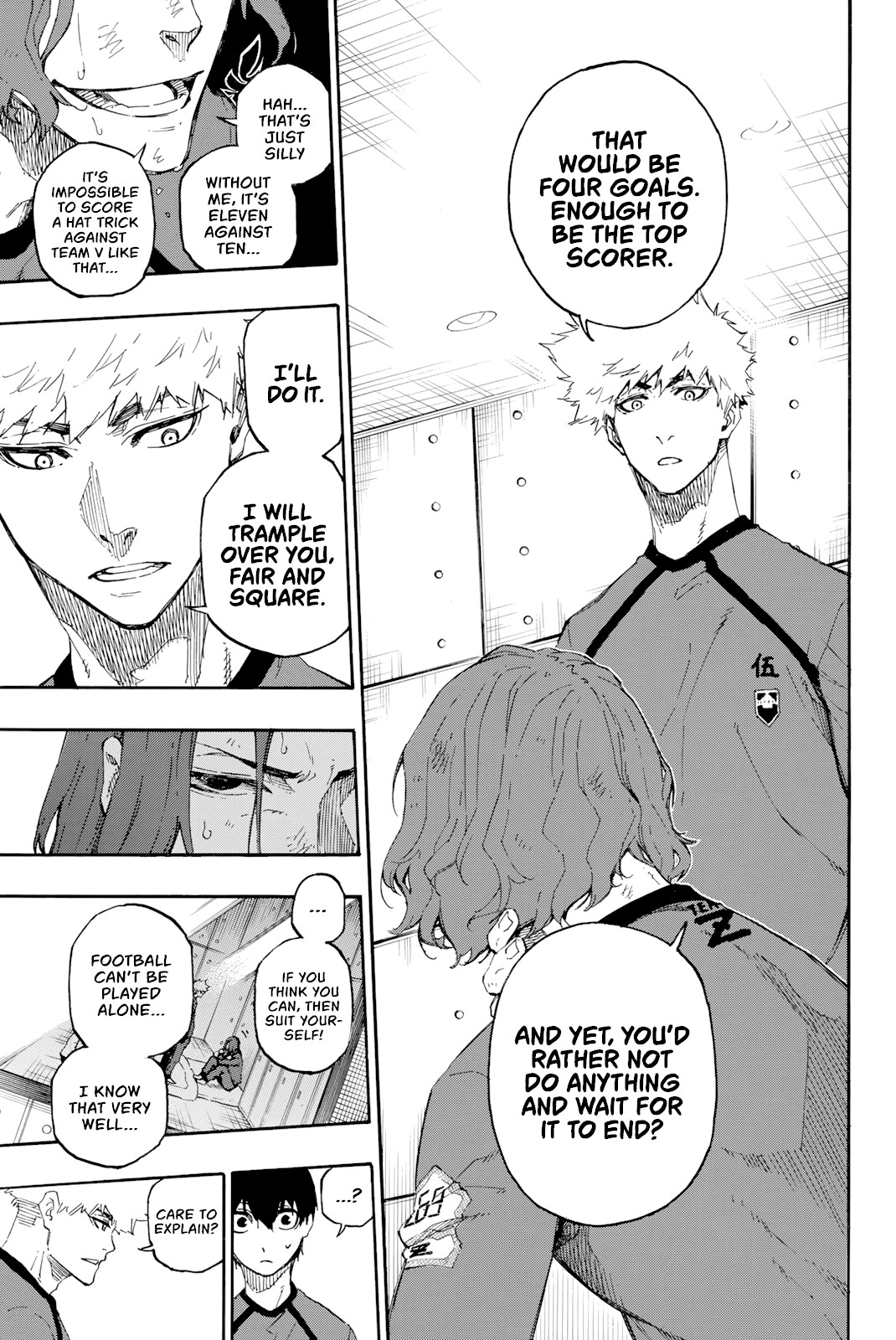Blue Lock Chapter 24 page 6 - Chapter 24: The Formula of a Goal