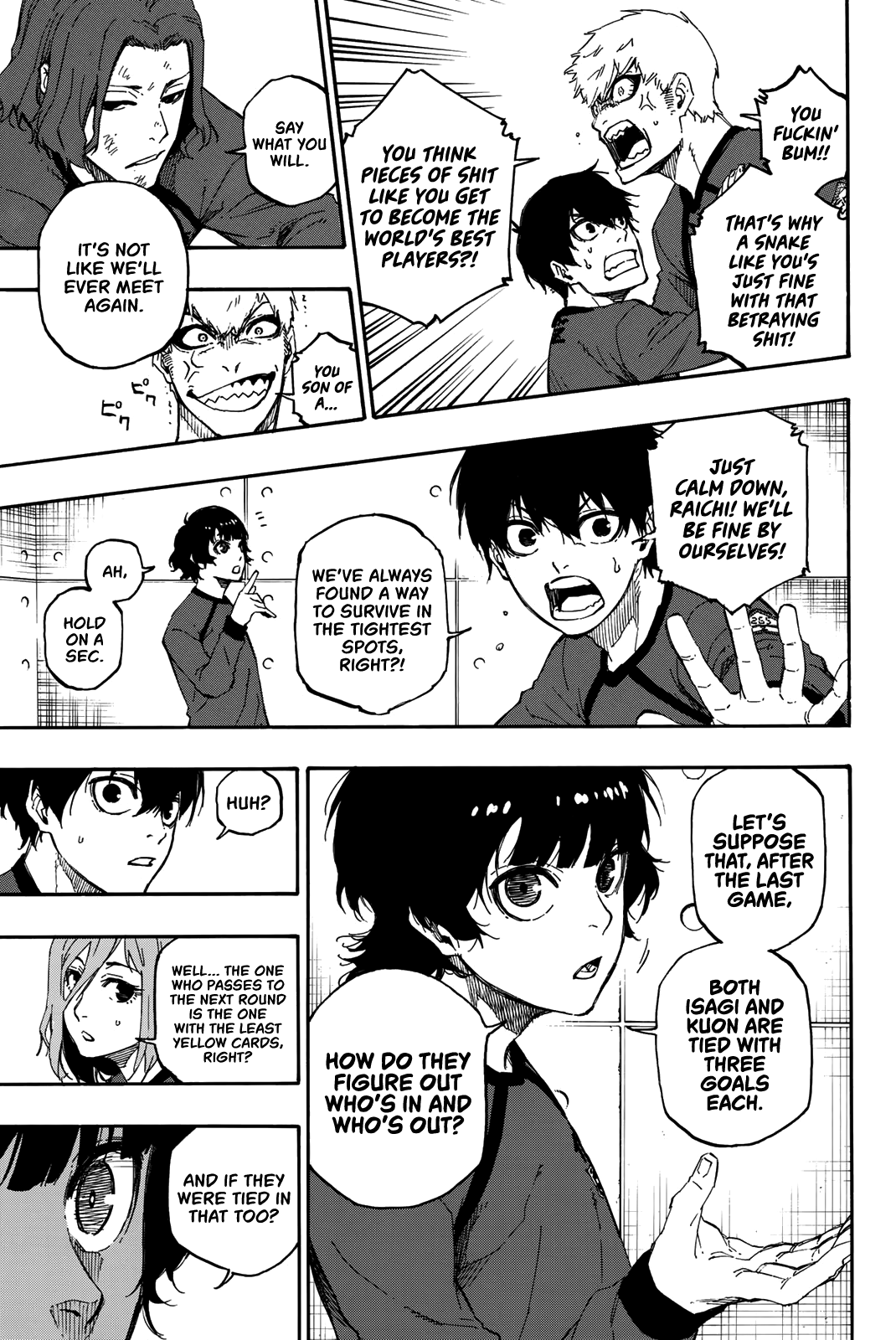 Blue Lock Chapter 24 page 8 - Chapter 24: The Formula of a Goal