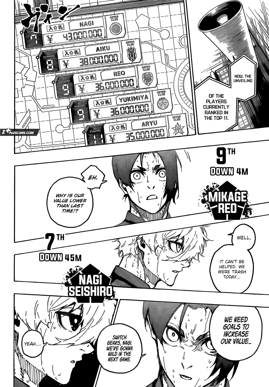 Blue Lock Chapter 240 page 11 - Chapter 240: Triple jump up!