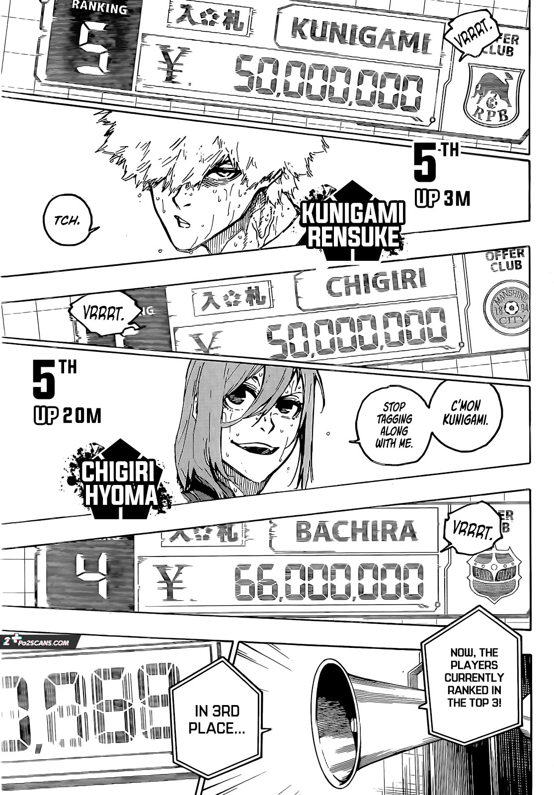 Blue Lock Chapter 240 page 12 - Chapter 240: Triple jump up!
