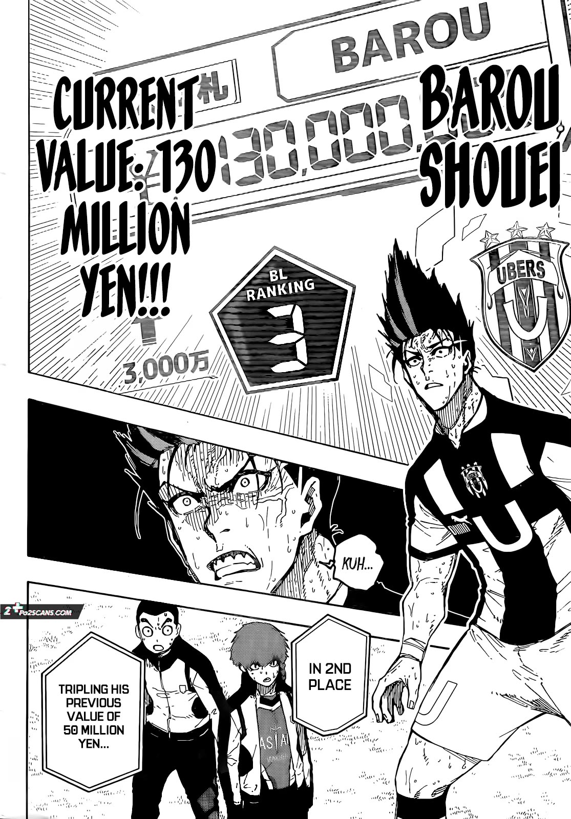 Blue Lock Chapter 240 page 13 - Chapter 240: Triple jump up!