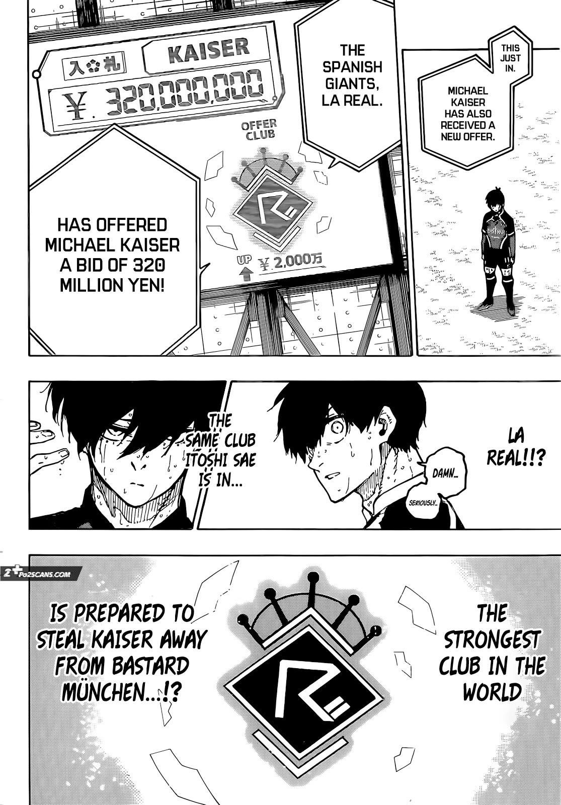 Blue Lock Chapter 240 page 17 - Chapter 240: Triple jump up!
