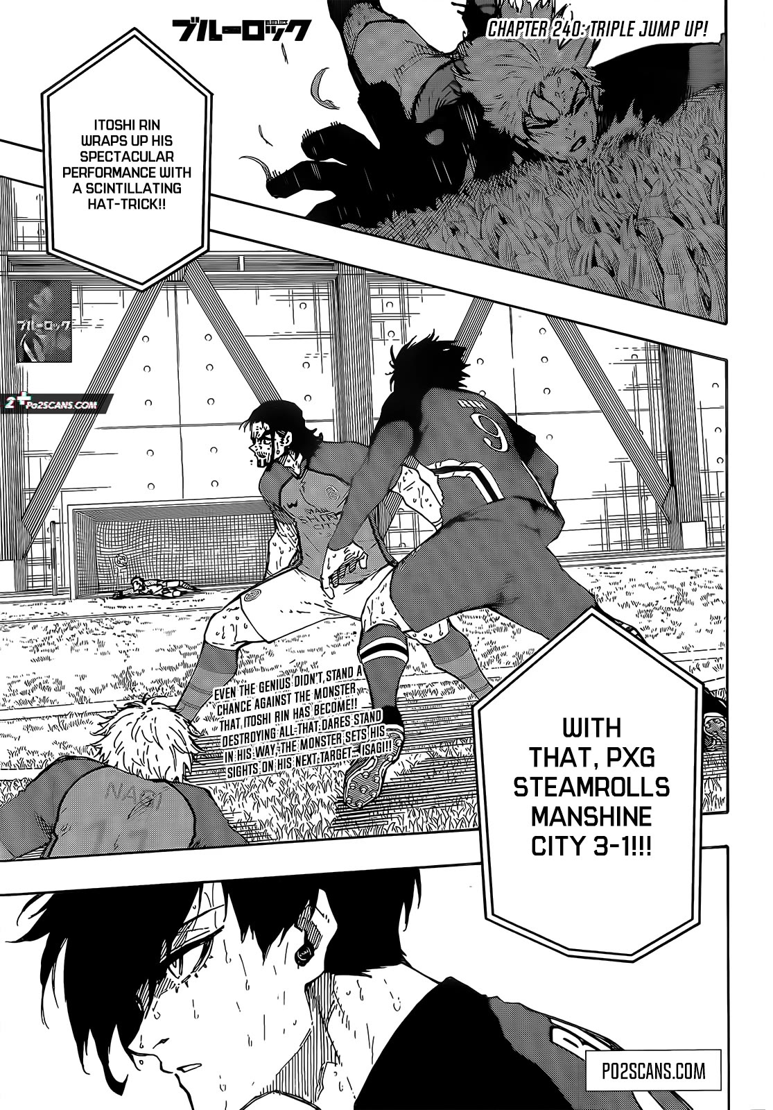 Blue Lock Chapter 240 page 2 - Chapter 240: Triple jump up!
