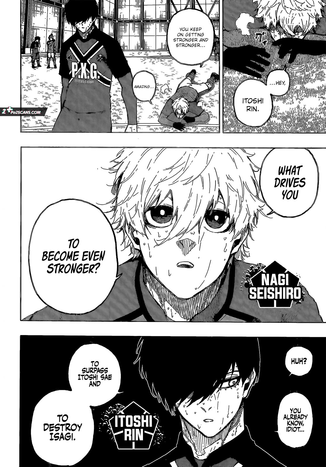 Blue Lock Chapter 240 page 3 - Chapter 240: Triple jump up!