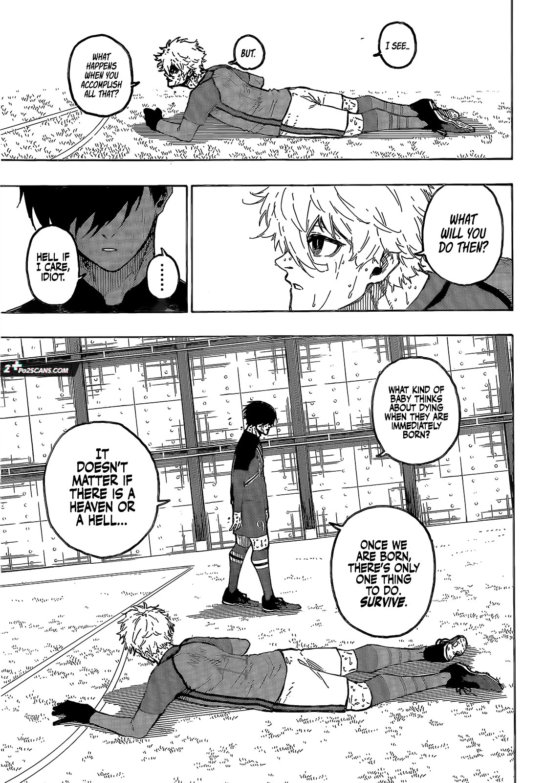 Blue Lock Chapter 240 page 4 - Chapter 240: Triple jump up!