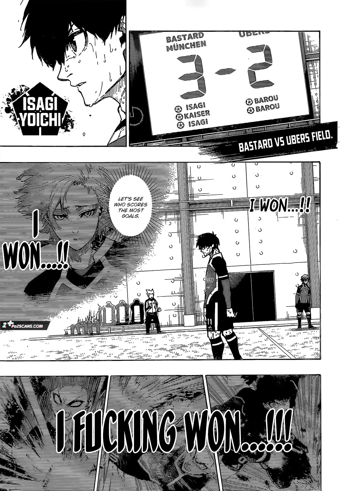 Blue Lock Chapter 240 page 6 - Chapter 240: Triple jump up!