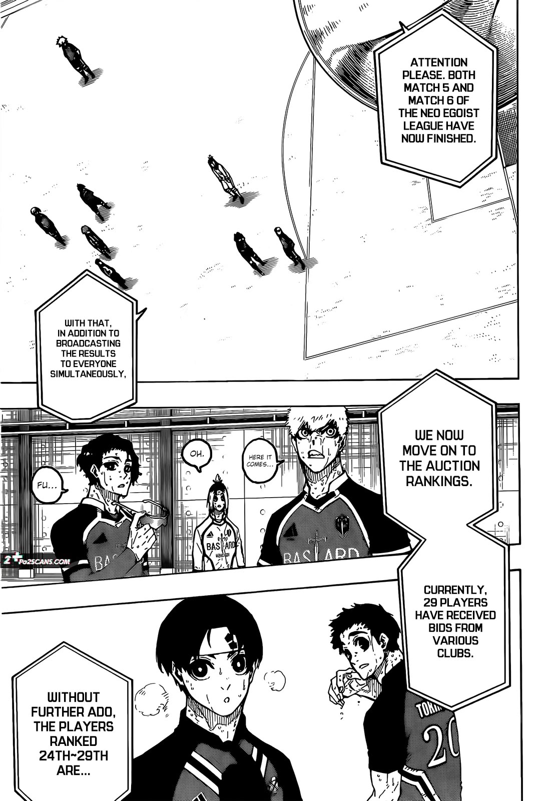Blue Lock Chapter 240 page 8 - Chapter 240: Triple jump up!
