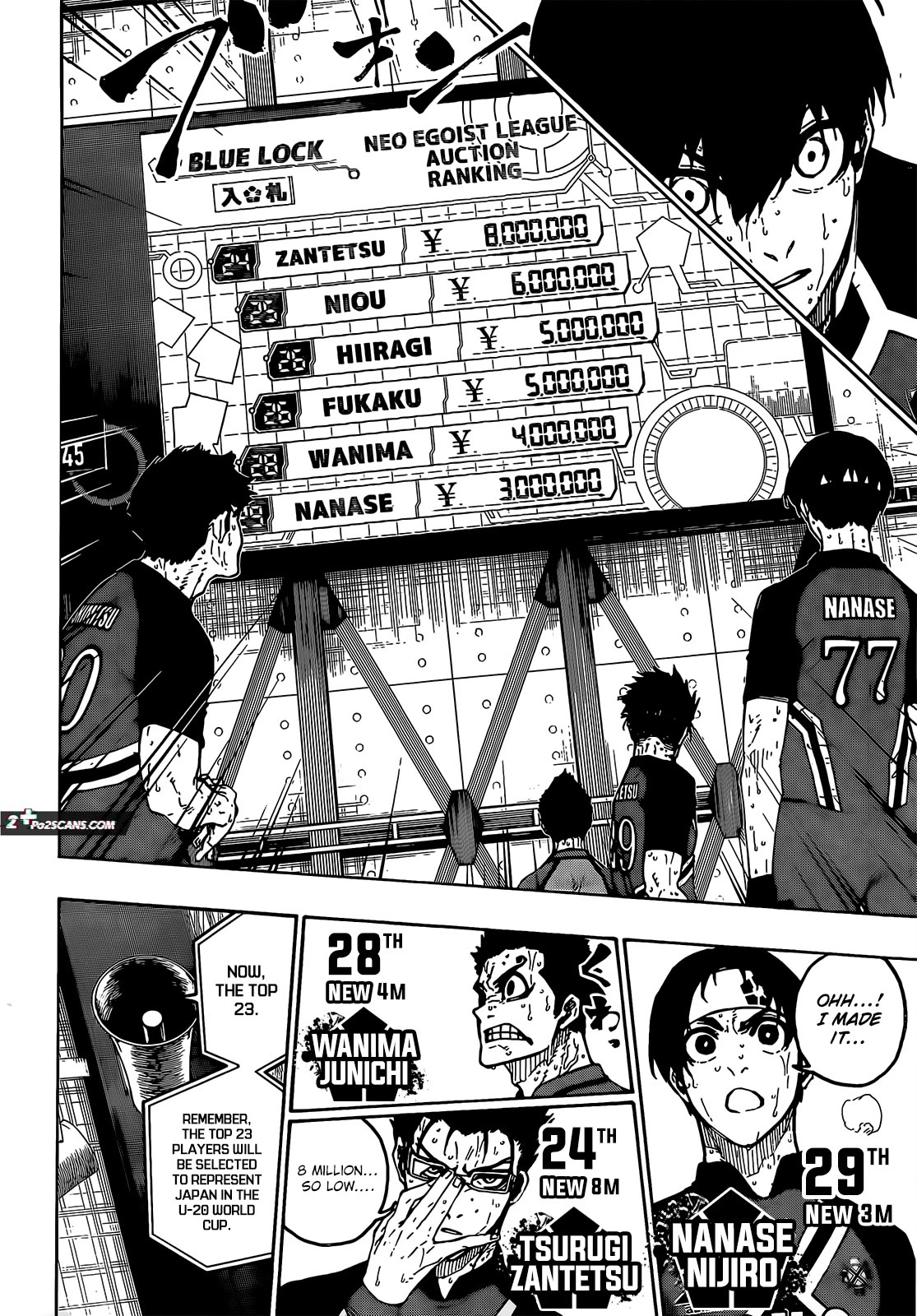 Blue Lock Chapter 240 page 9 - Chapter 240: Triple jump up!