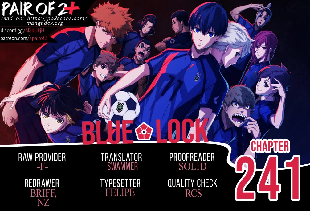 Blue Lock Chapter 241 page 1 - Chapter 241: Takuan and natto