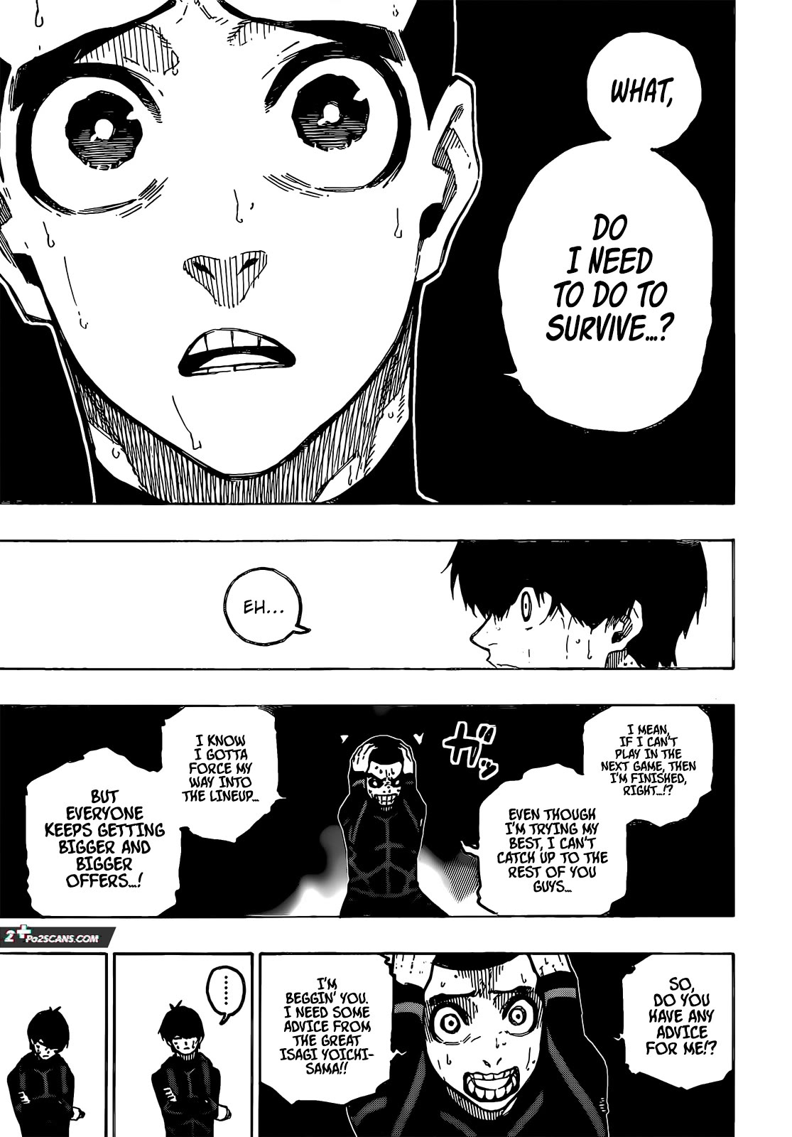 Blue Lock Chapter 241 page 10 - Chapter 241: Takuan and natto