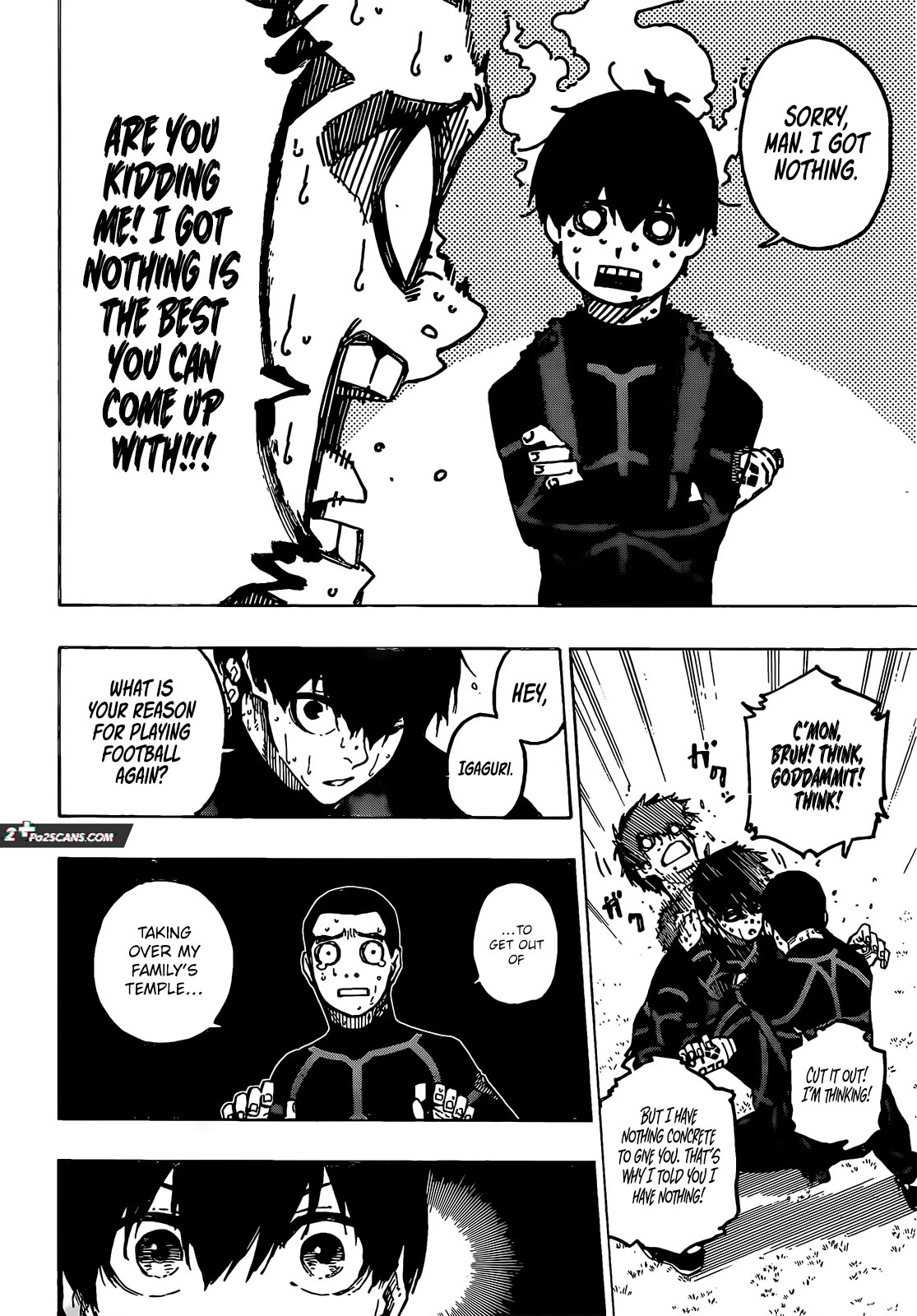 Blue Lock Chapter 241 page 11 - Chapter 241: Takuan and natto