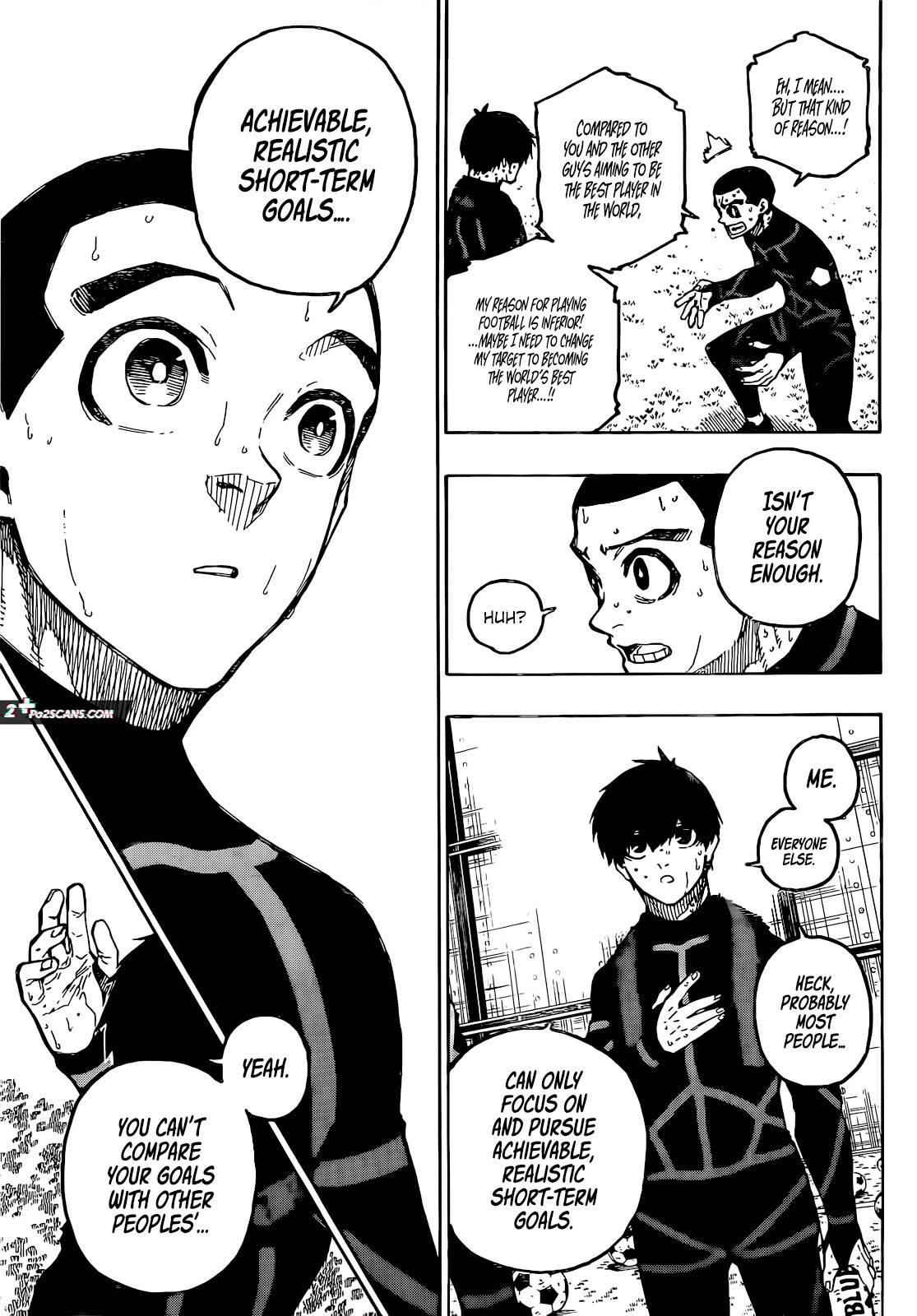 Blue Lock Chapter 241 page 12 - Chapter 241: Takuan and natto
