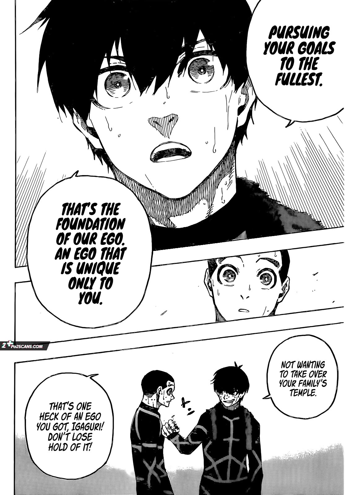 Blue Lock Chapter 241 page 13 - Chapter 241: Takuan and natto