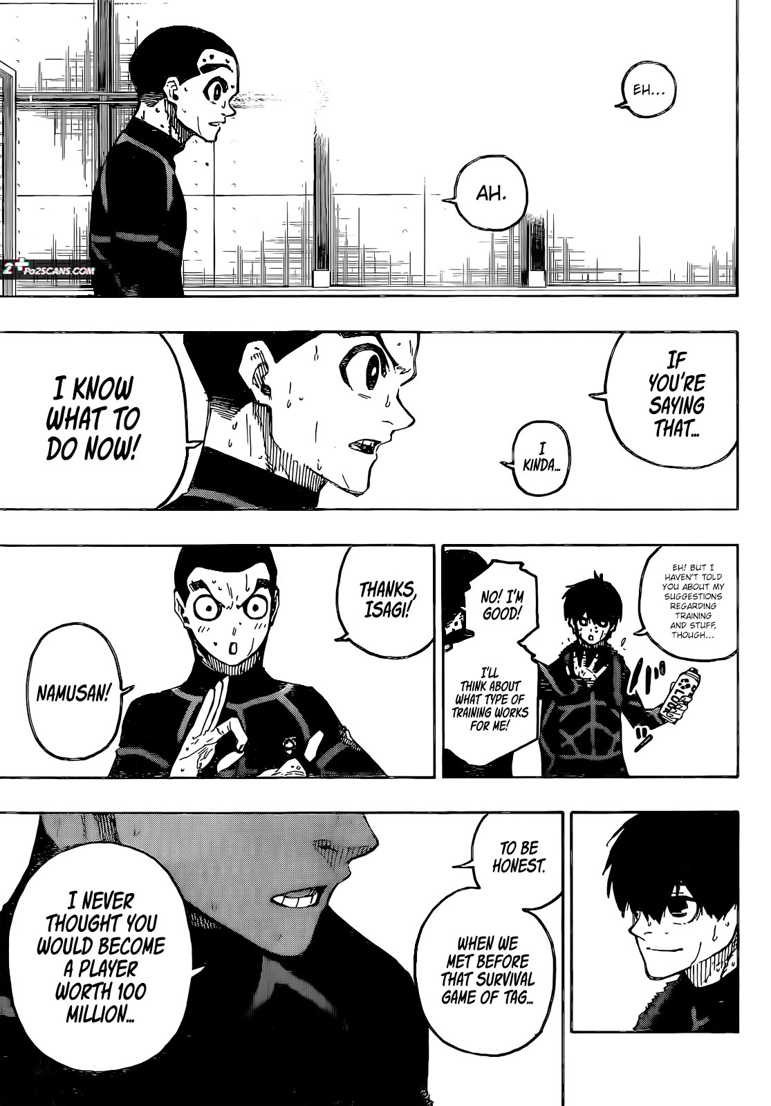 Blue Lock Chapter 241 page 14 - Chapter 241: Takuan and natto