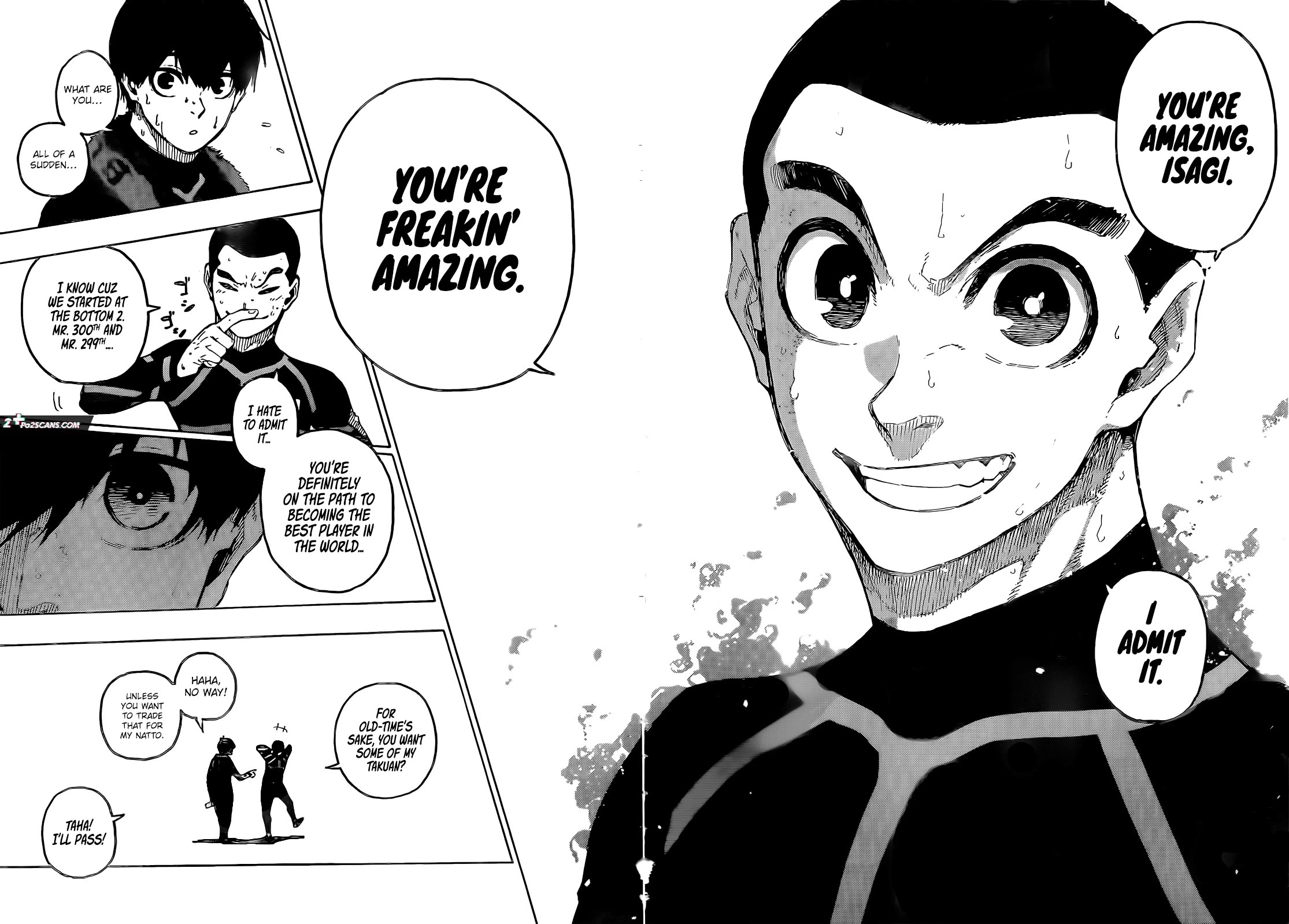 Blue Lock Chapter 241 page 15 - Chapter 241: Takuan and natto