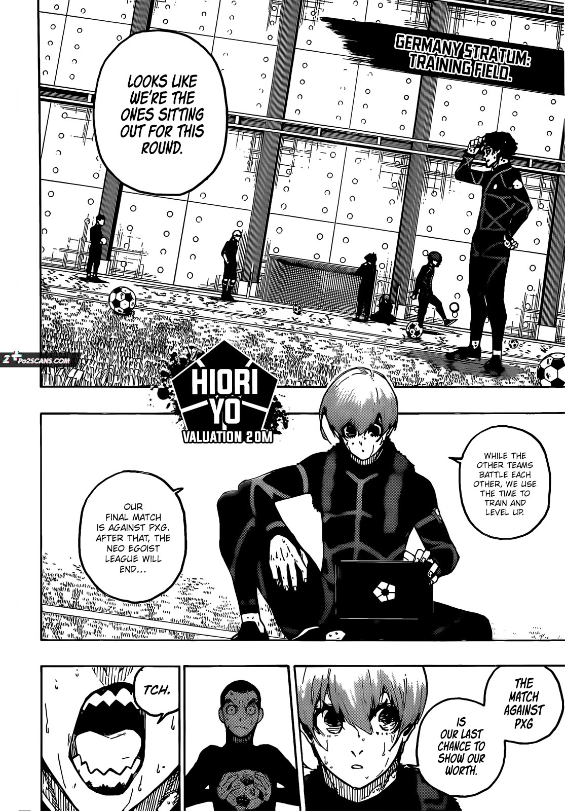 Blue Lock Chapter 241 page 3 - Chapter 241: Takuan and natto