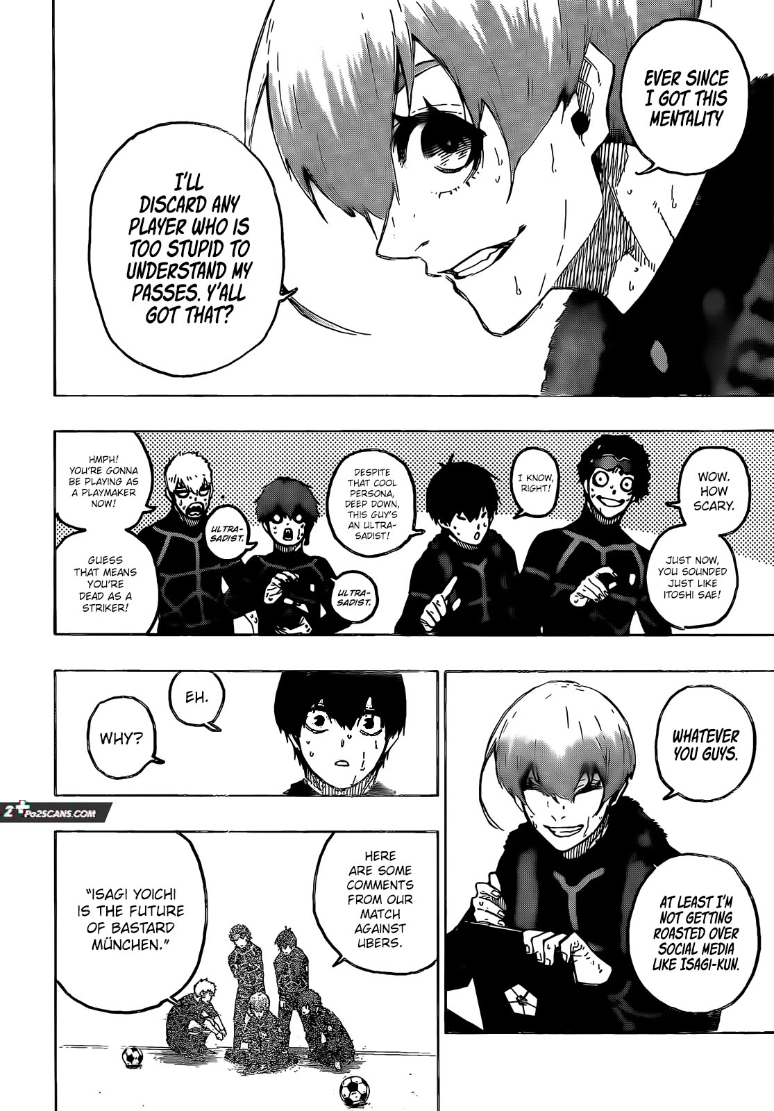 Blue Lock Chapter 241 page 5 - Chapter 241: Takuan and natto