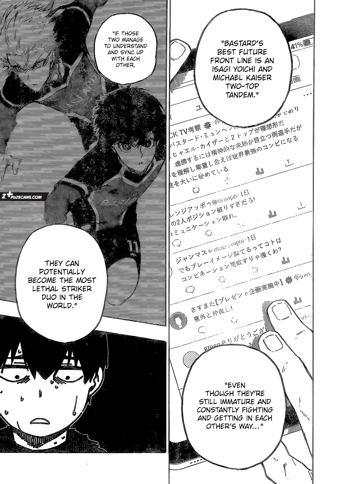 Blue Lock Chapter 241 page 6 - Chapter 241: Takuan and natto