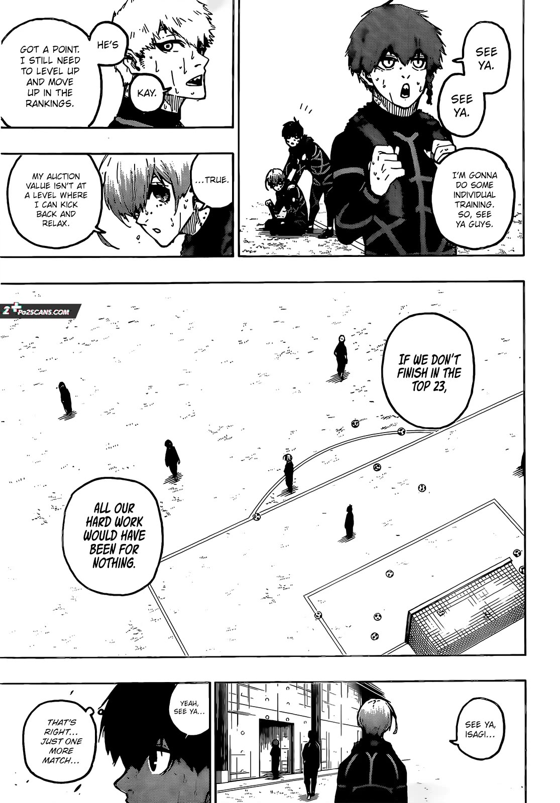 Blue Lock Chapter 241 page 8 - Chapter 241: Takuan and natto