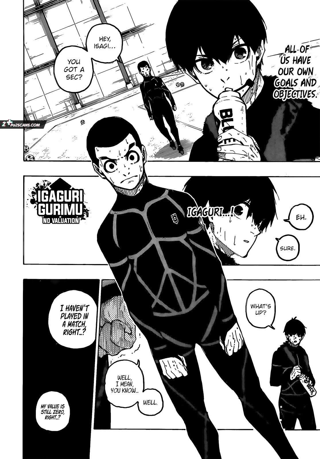 Blue Lock Chapter 241 page 9 - Chapter 241: Takuan and natto