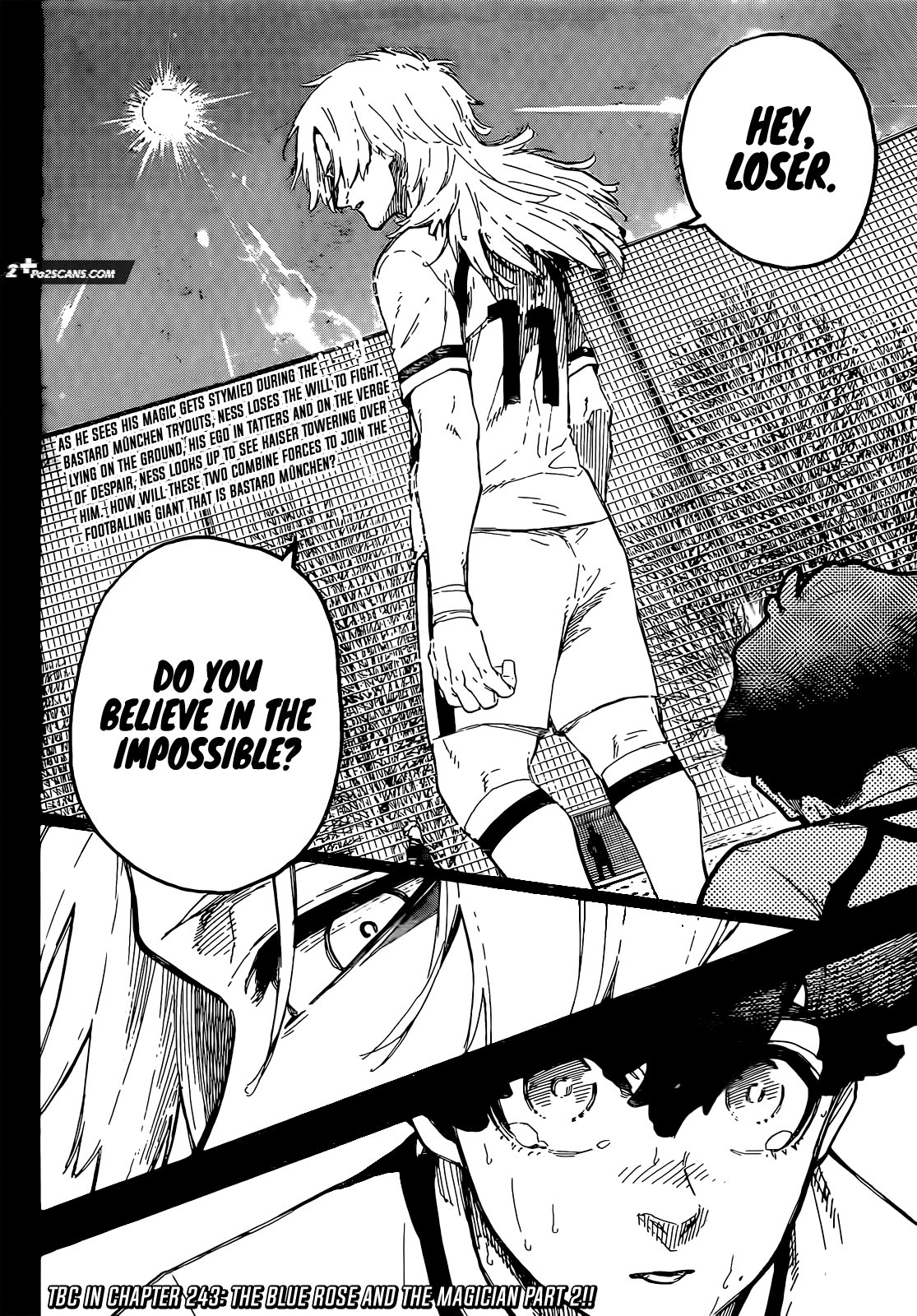 Blue Lock Chapter 242 page 20 - Chapter 242: The Blue Rose and the Magician Part 1
