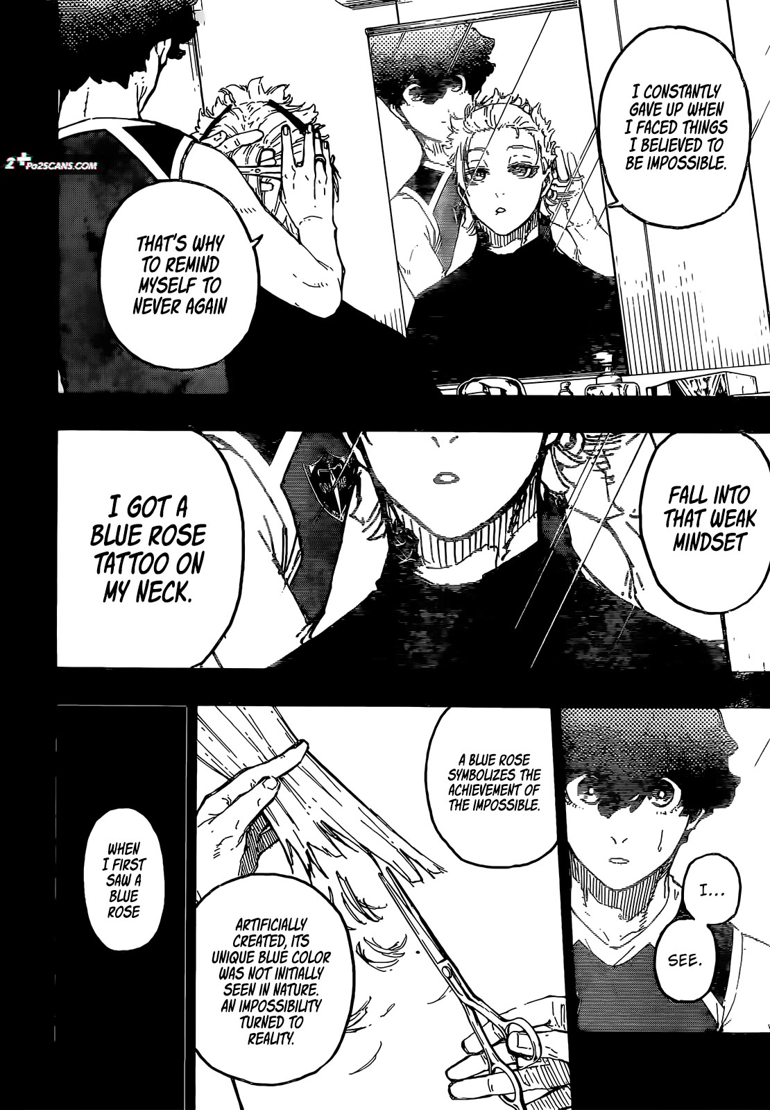 Blue Lock Chapter 243 page 14 - Chapter 243: The Blue Rose and the Magician Part 2