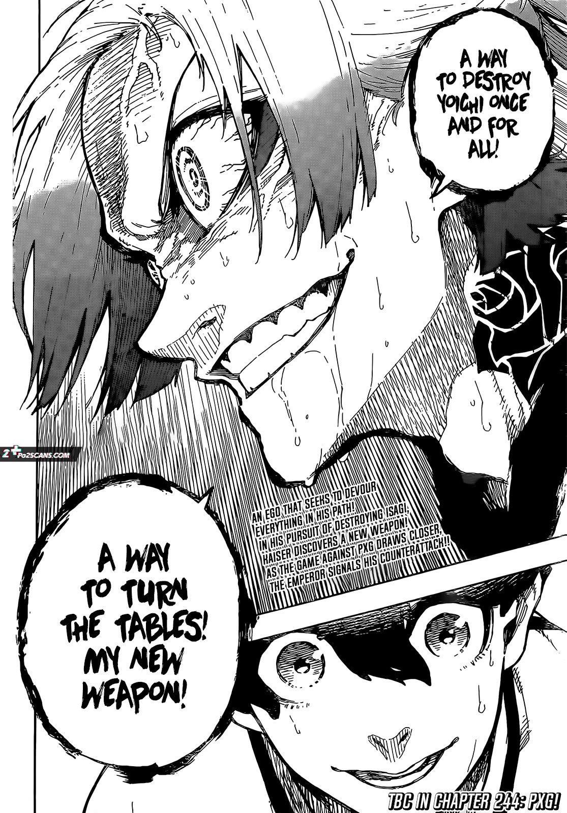 Blue Lock Chapter 243 page 20 - Chapter 243: The Blue Rose and the Magician Part 2