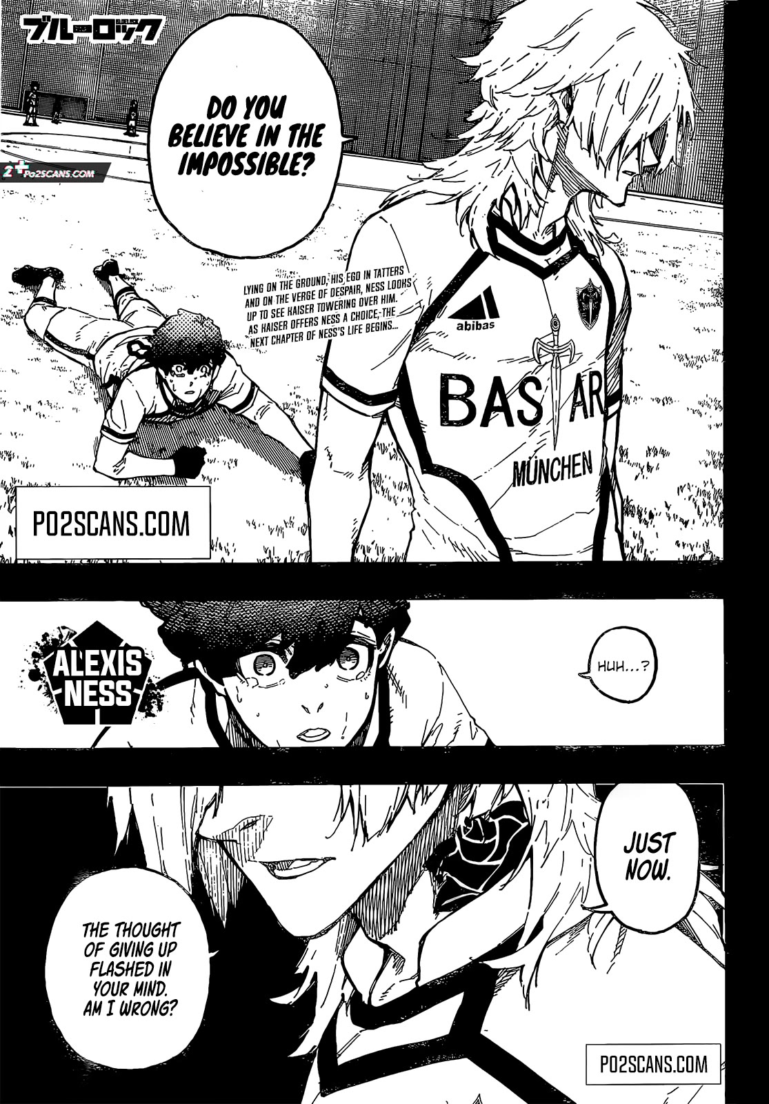 Blue Lock Chapter 243 page 3 - Chapter 243: The Blue Rose and the Magician Part 2