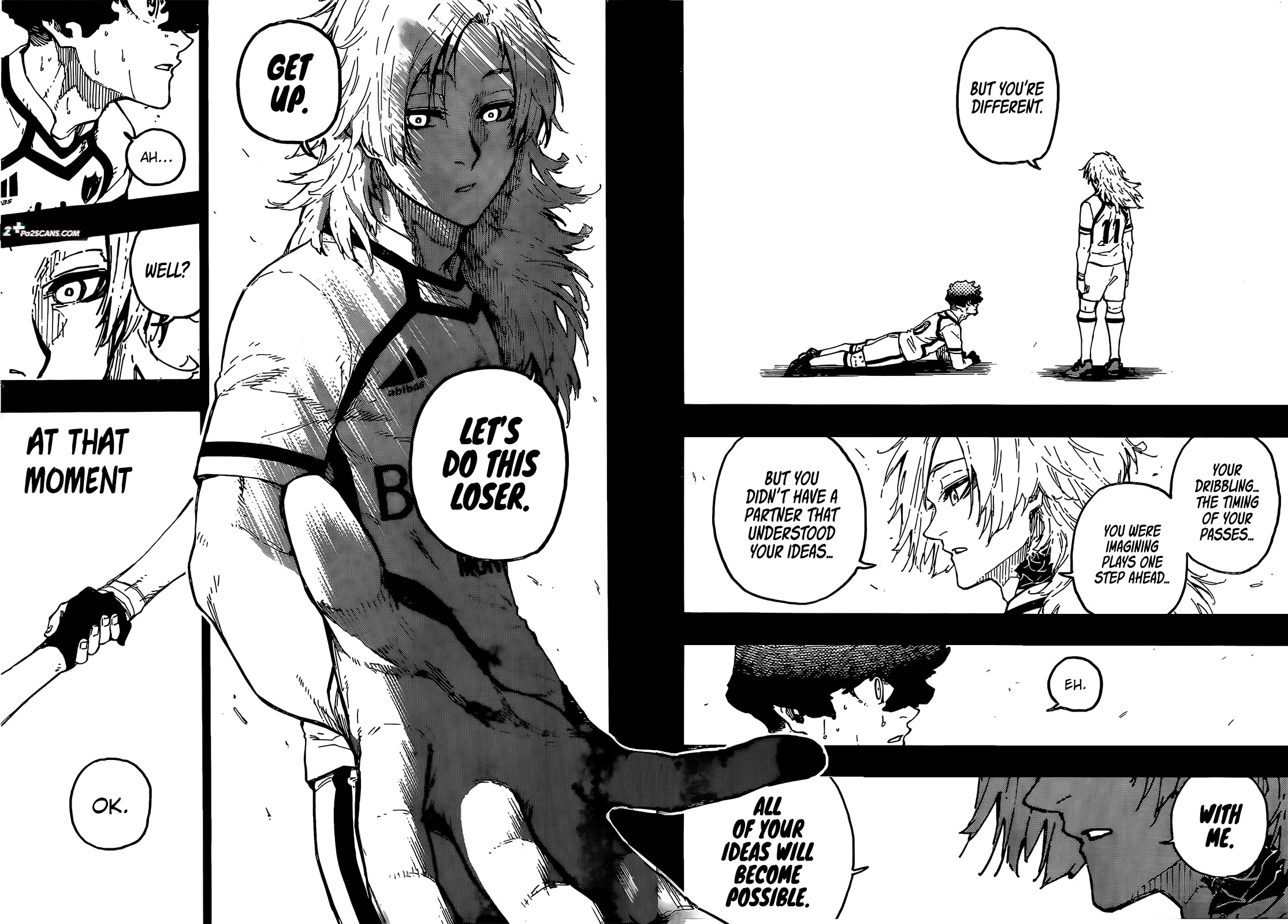 Blue Lock Chapter 243 page 6 - Chapter 243: The Blue Rose and the Magician Part 2