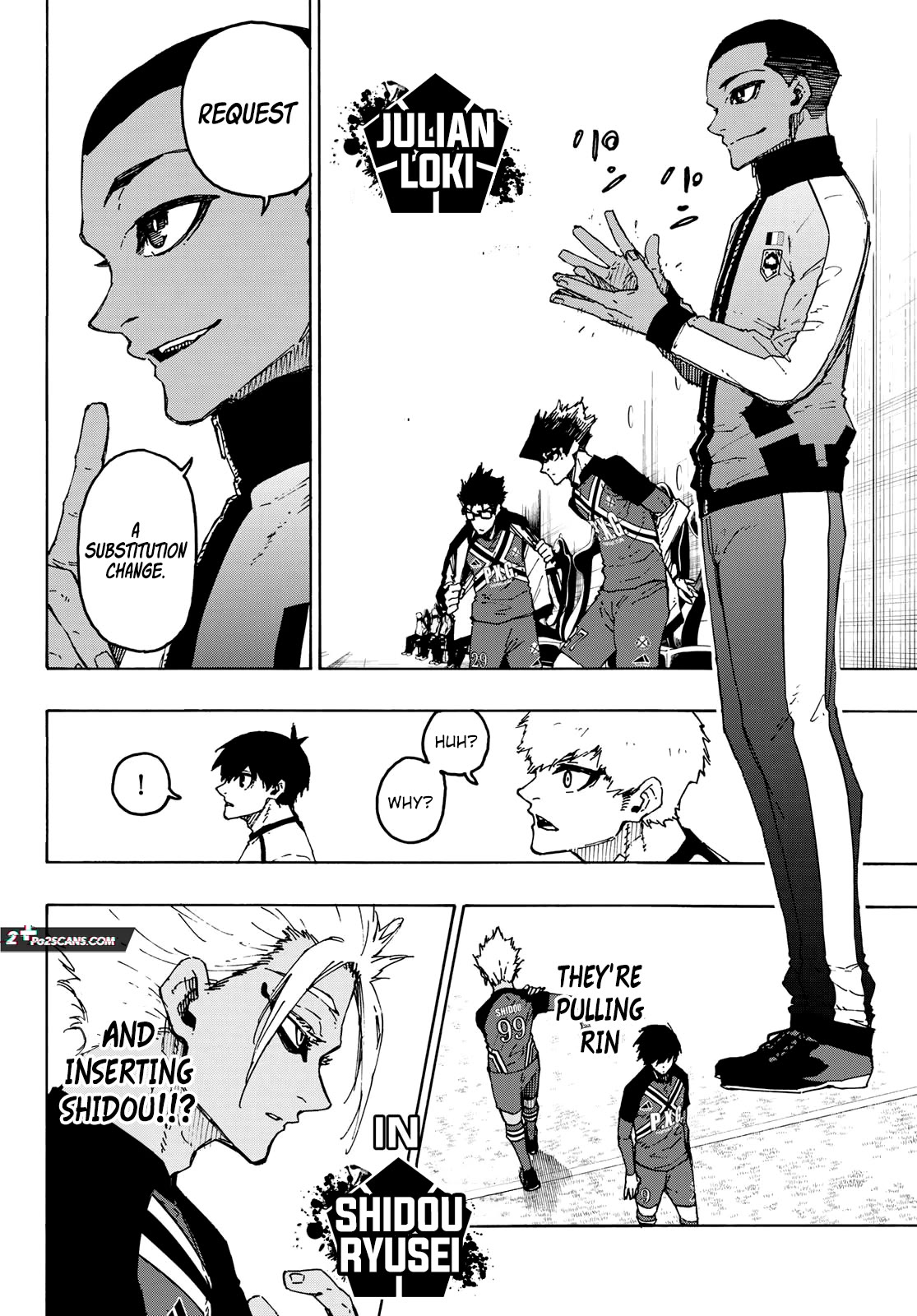Blue Lock Chapter 244 page 12 - Chapter 244: PXG
