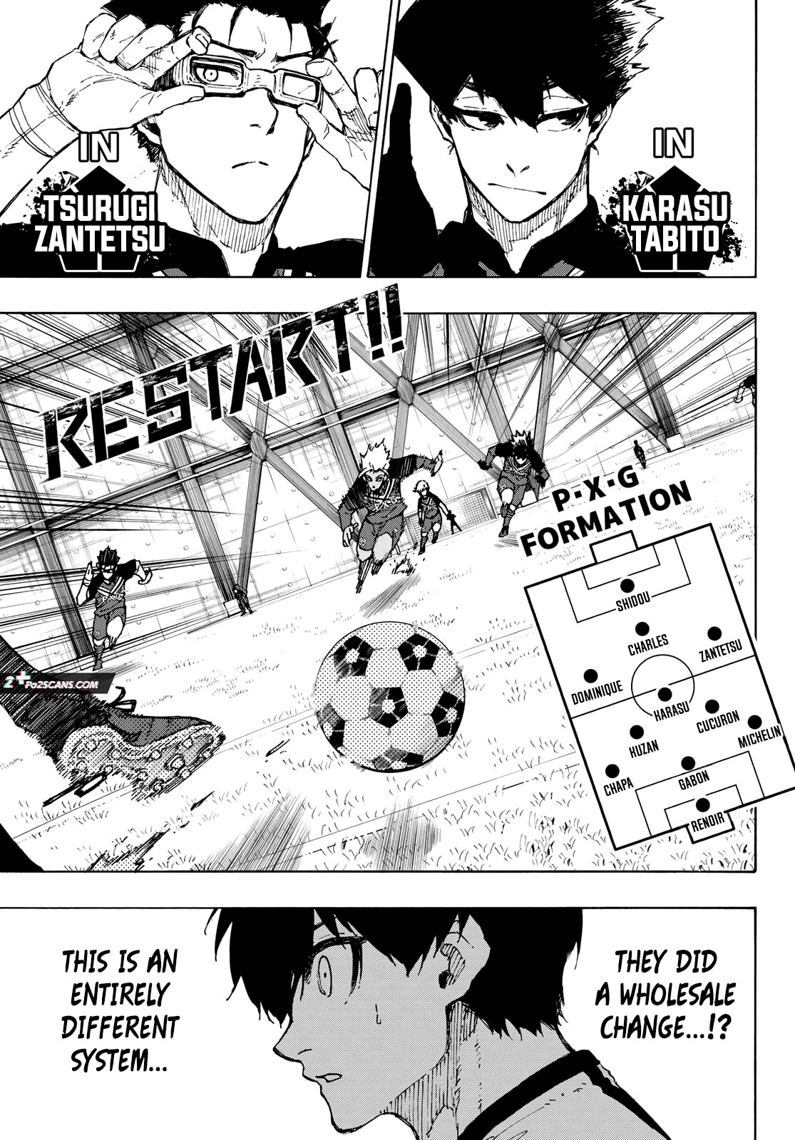 Blue Lock Chapter 244 page 13 - Chapter 244: PXG