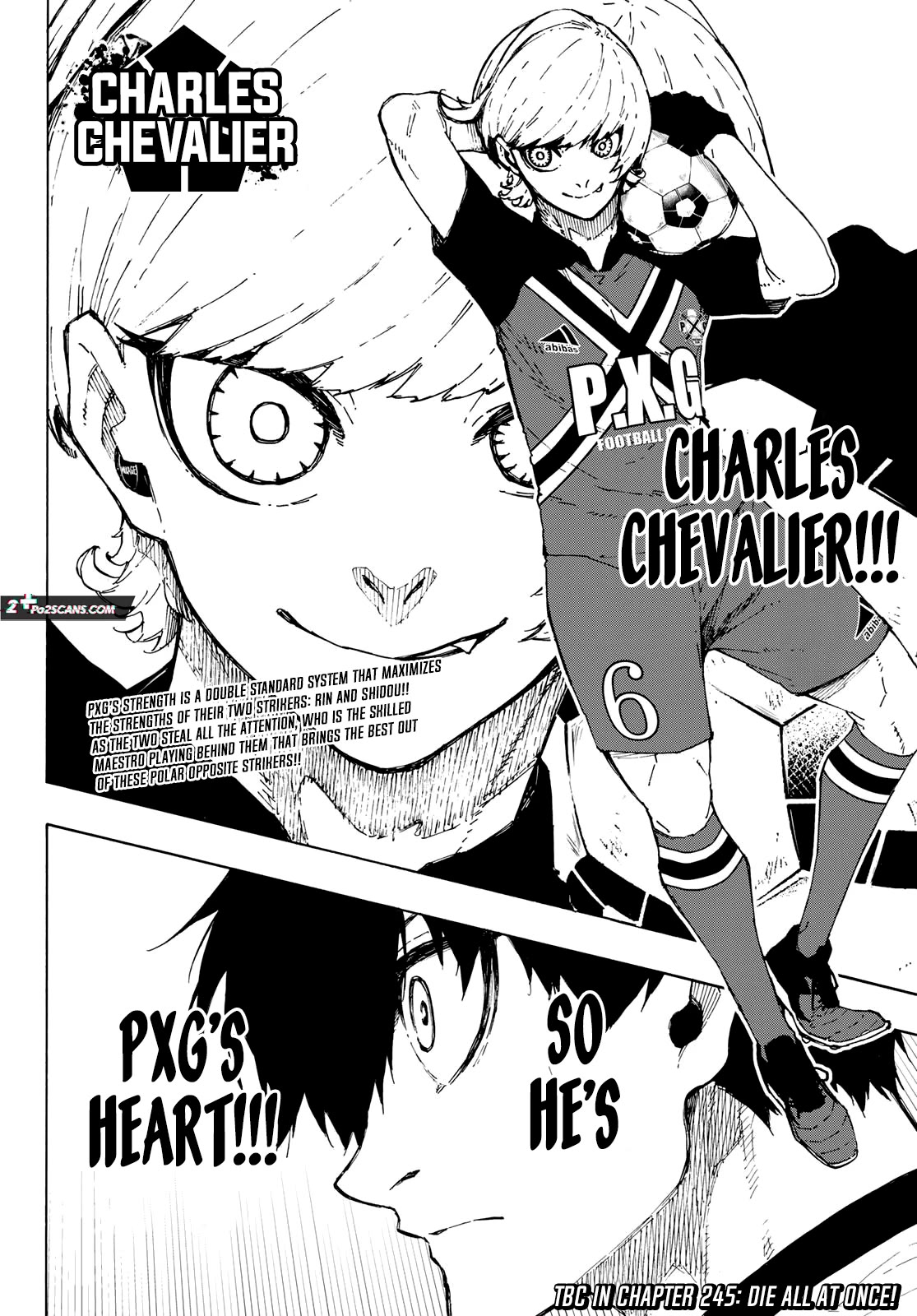 Blue Lock Chapter 244 page 19 - Chapter 244: PXG