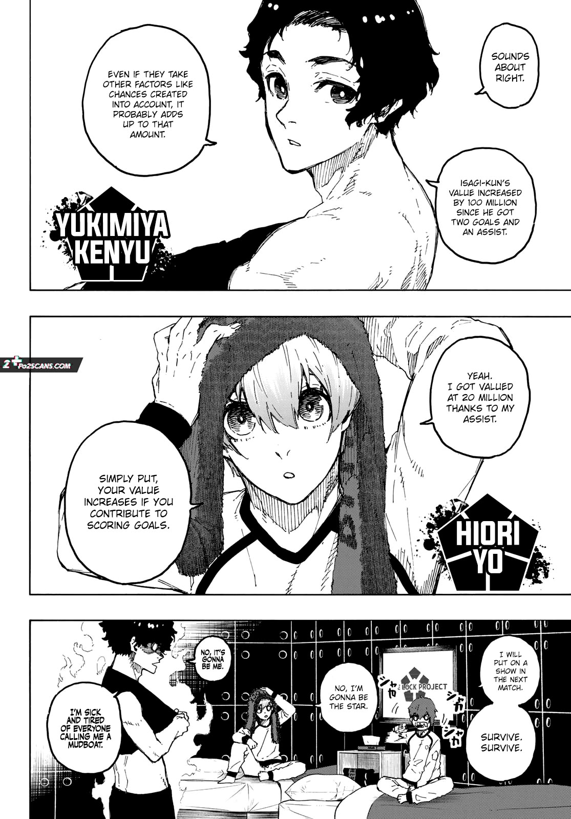 Blue Lock Chapter 244 page 2 - Chapter 244: PXG