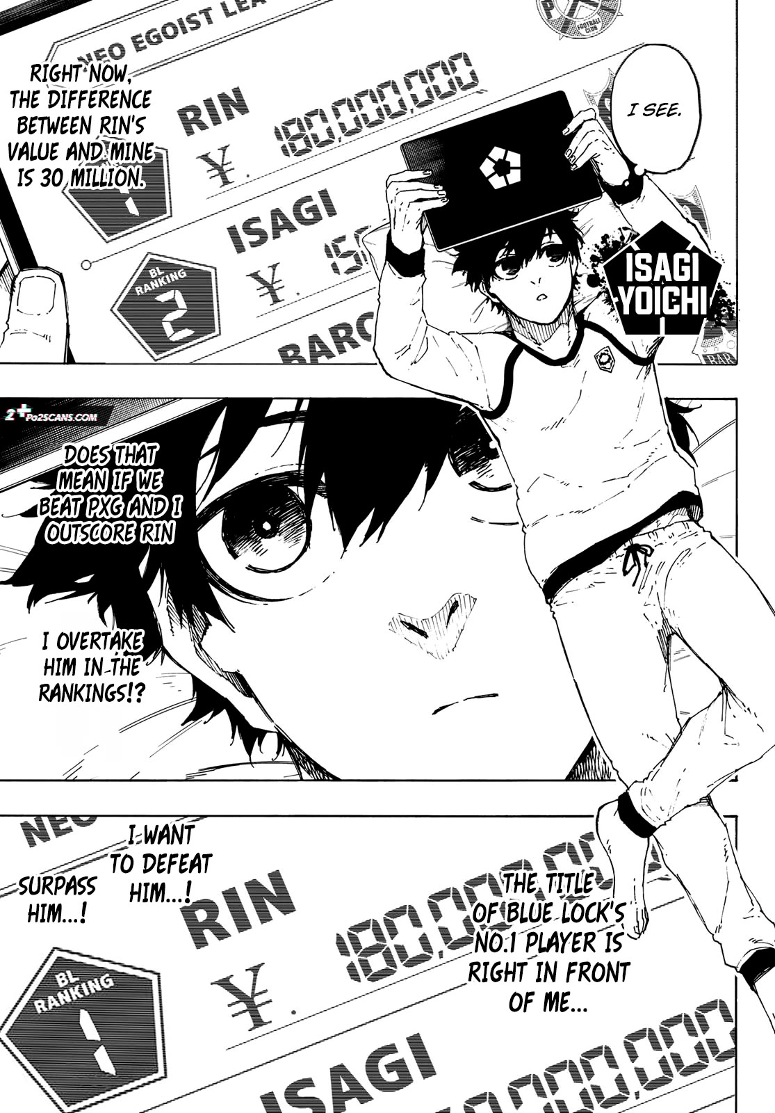 Blue Lock Chapter 244 page 3 - Chapter 244: PXG