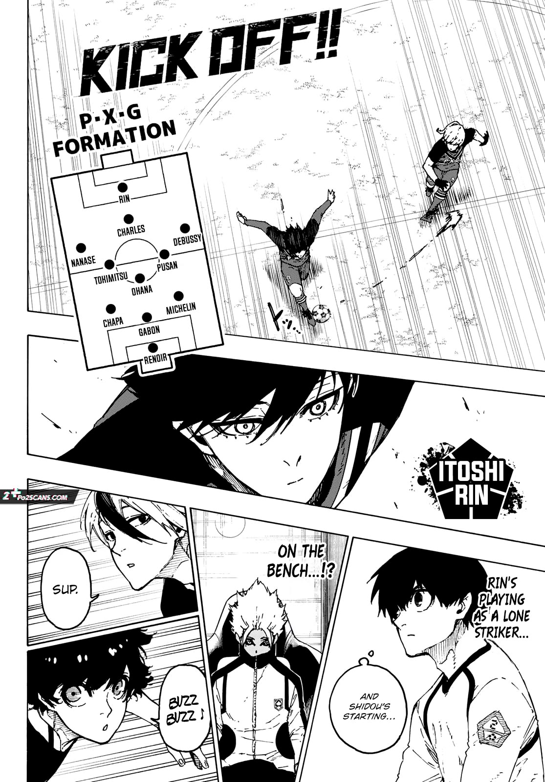 Blue Lock Chapter 244 page 6 - Chapter 244: PXG