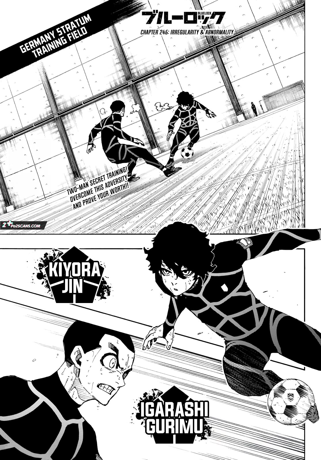 Blue Lock Chapter 246 page 1 - Chapter 246: Irregularity & Abnormality
